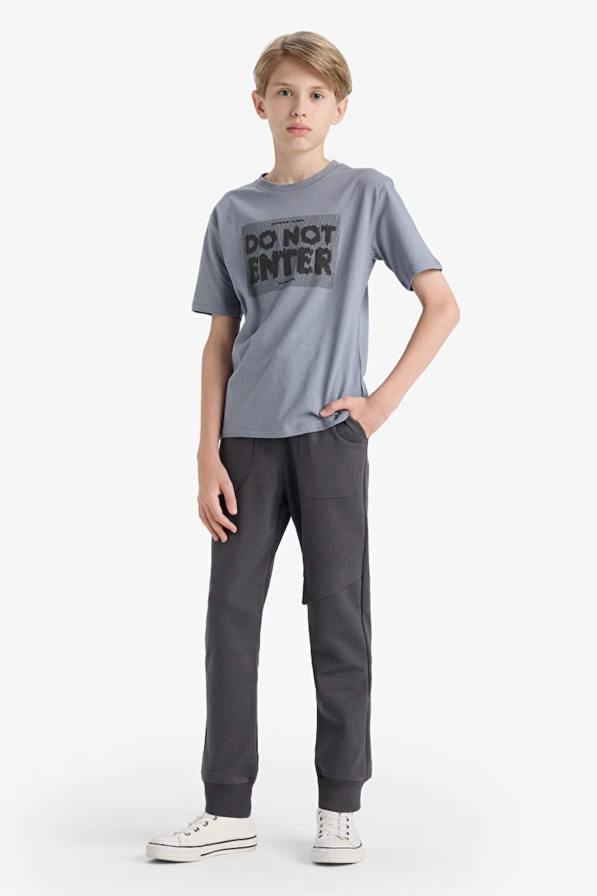 Erkek Çocuk Beli Lastikli Eşofman Altı