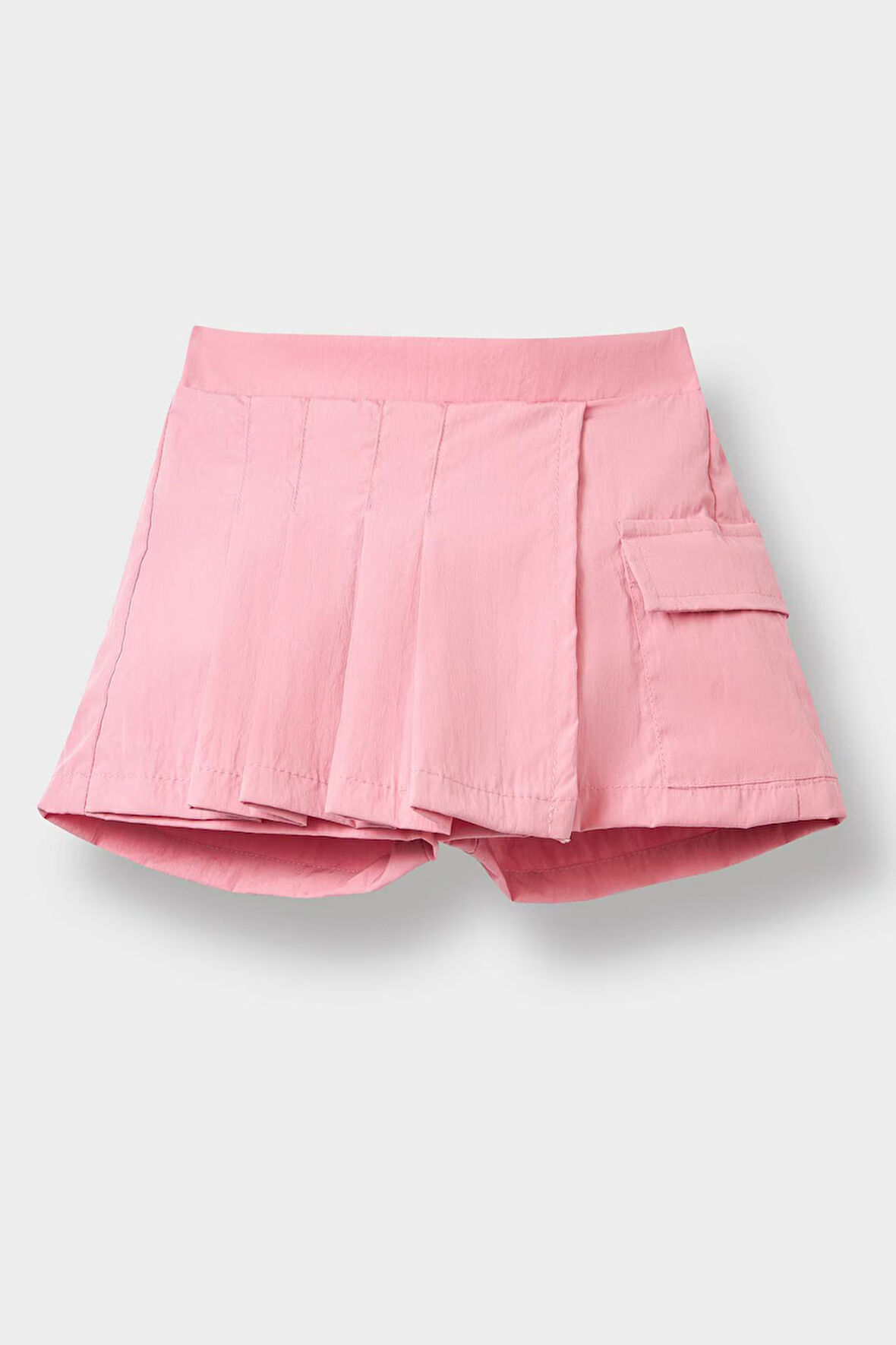 Kız Bebek Paraşüt Şort Etek
