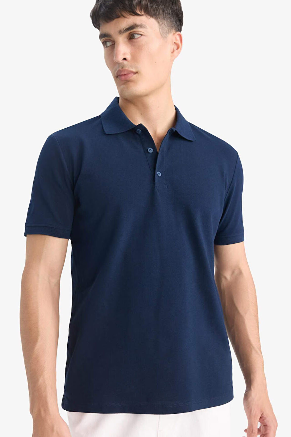 Regular Fit Polo Yaka Pike Kısa Kollu Tişört