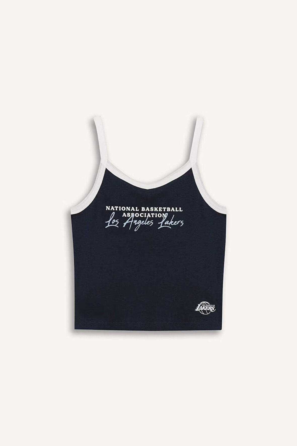 DeFactoFit NBA Los Angeles Lakers Fitted Fitilli Kaşkorse Sporcu Atlet