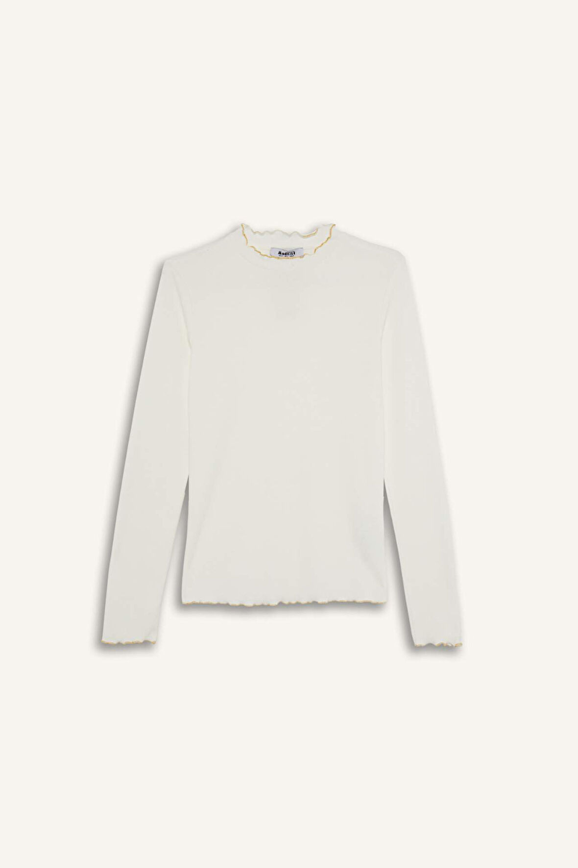 Fitilli Kaşkorse Uzun Kollu Tunik