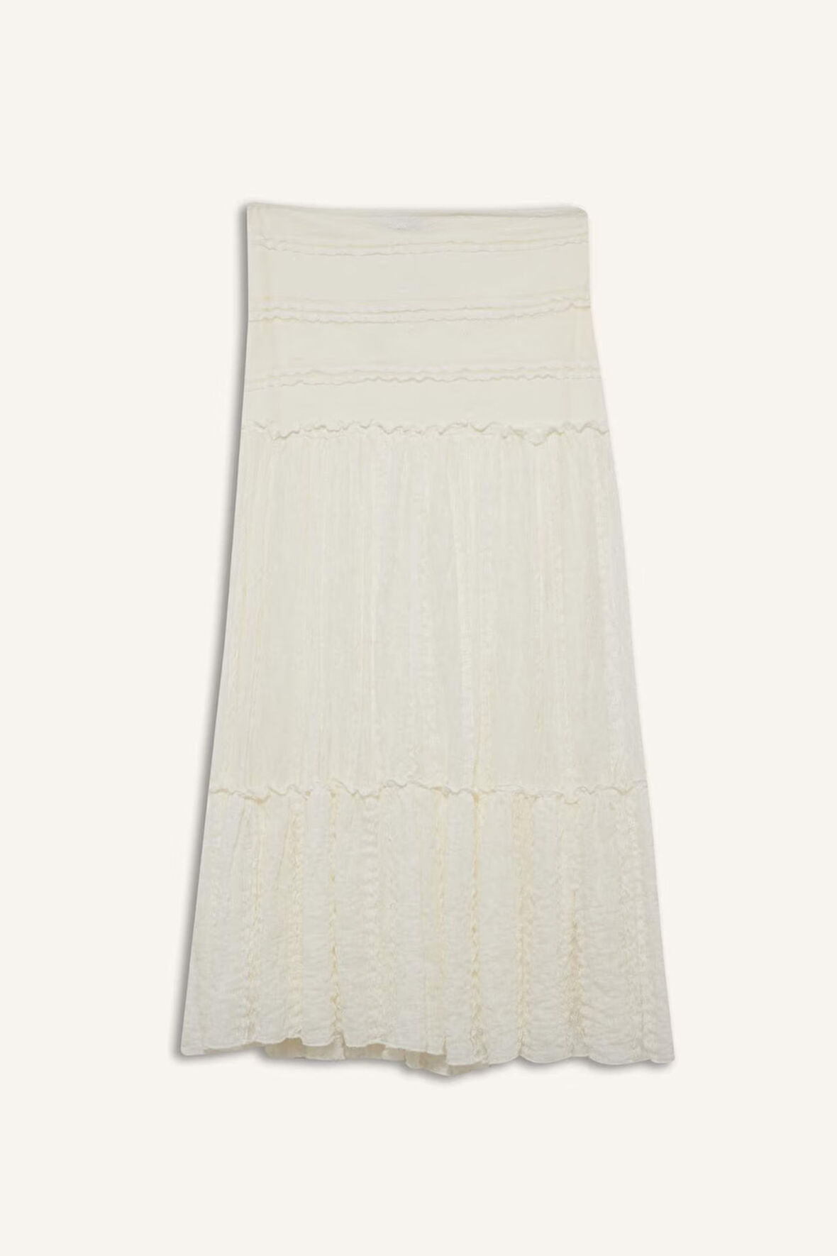 A Kesim Dantel Maxi Etek