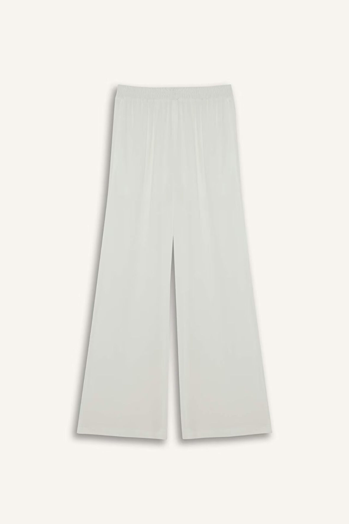 Wide Leg Cepli Yüksek Bel Standart Boy Krinkıl Viskon Pantolon