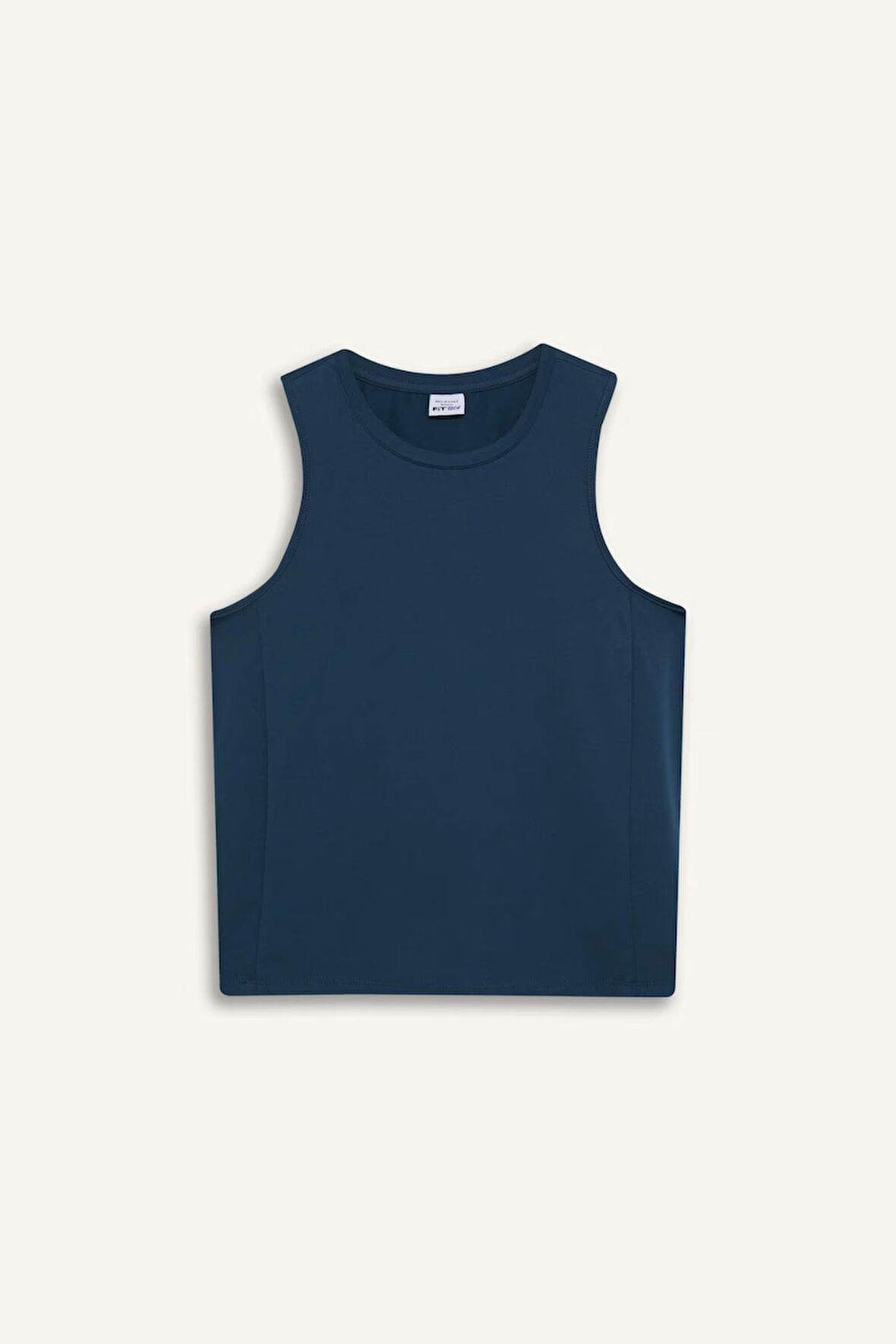 	DeFactoFit Slim Fit Dar Kesim Basic Düz Bisiklet Yaka Sporcu Atlet