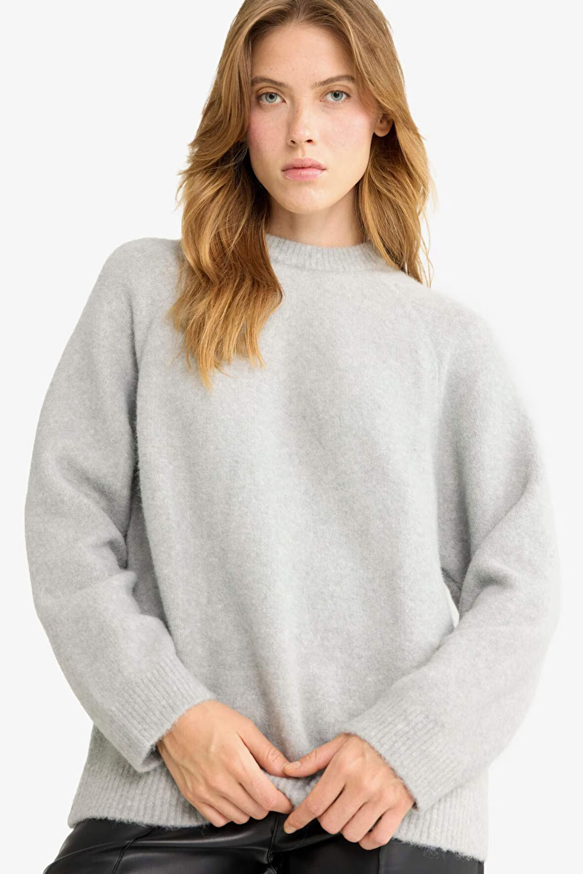 Regular Fit Bisiklet Yaka Triko Kazak