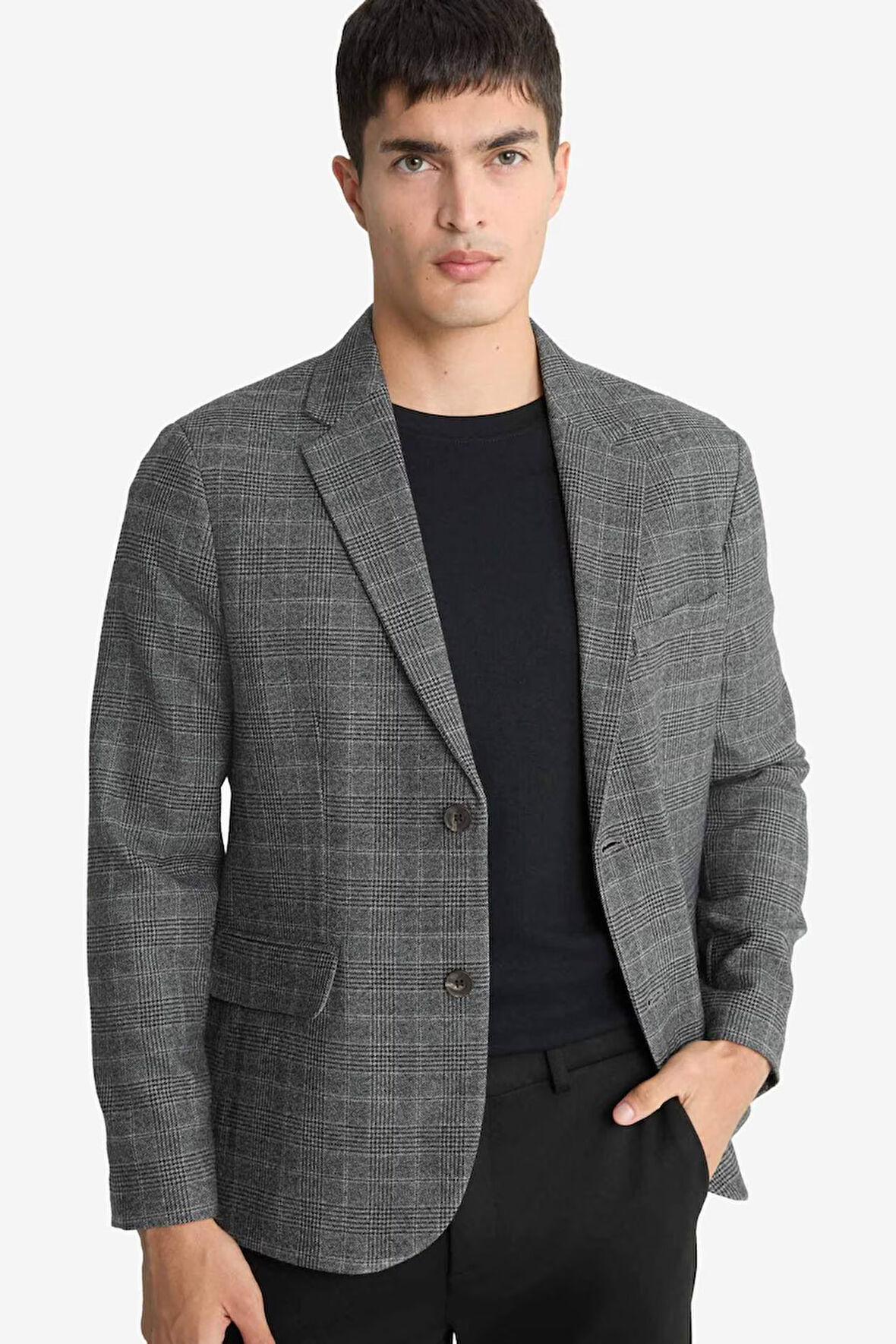 Modern Fit Blazer Ceket