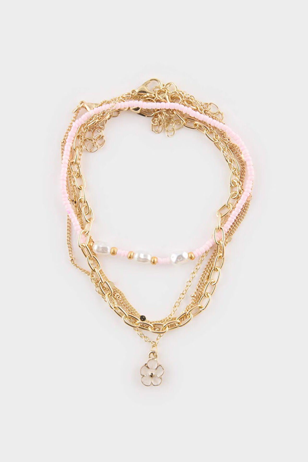 DeFacto Kadın 5'li Gold Halhal F3980AXNSGD1