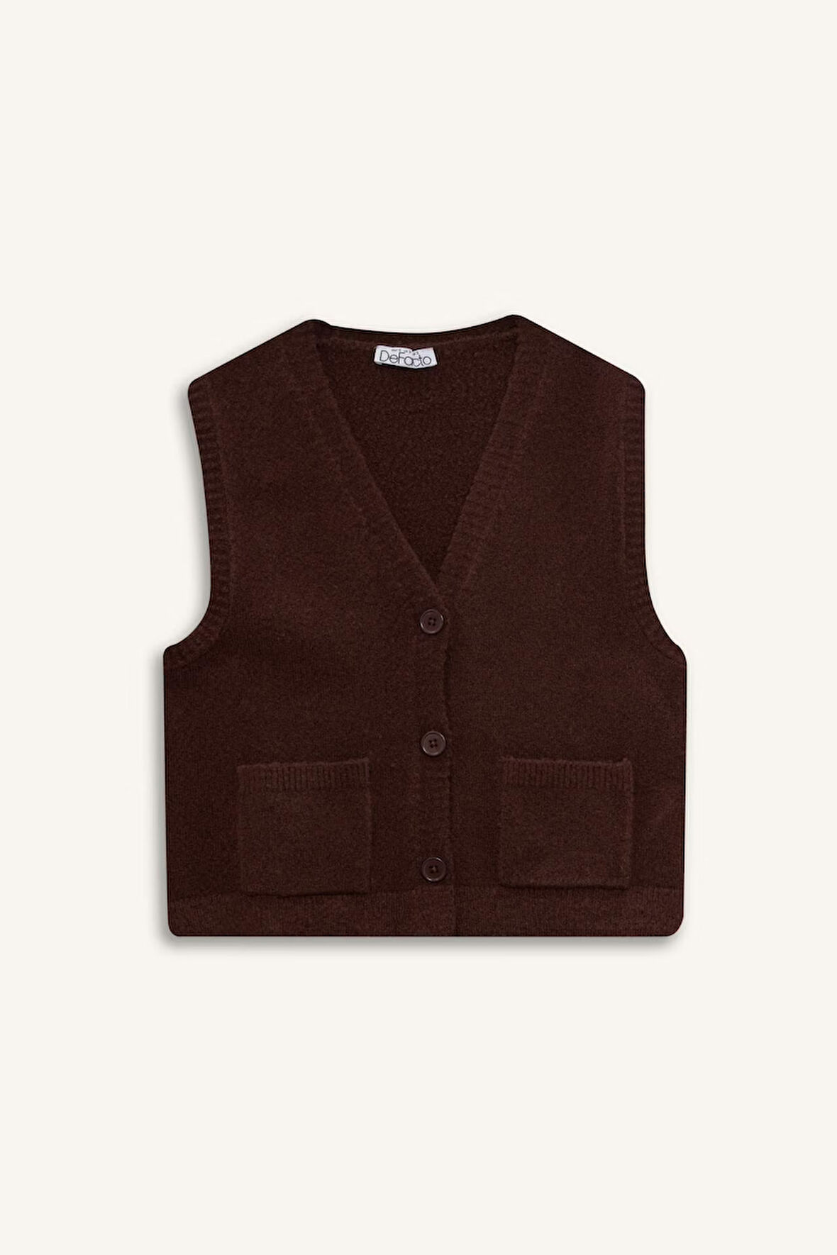 Regular Fit V Yaka Yelek