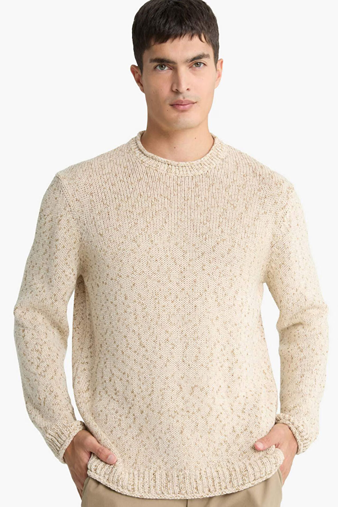 Standart Fit Bisiklet Yaka Triko Kazak