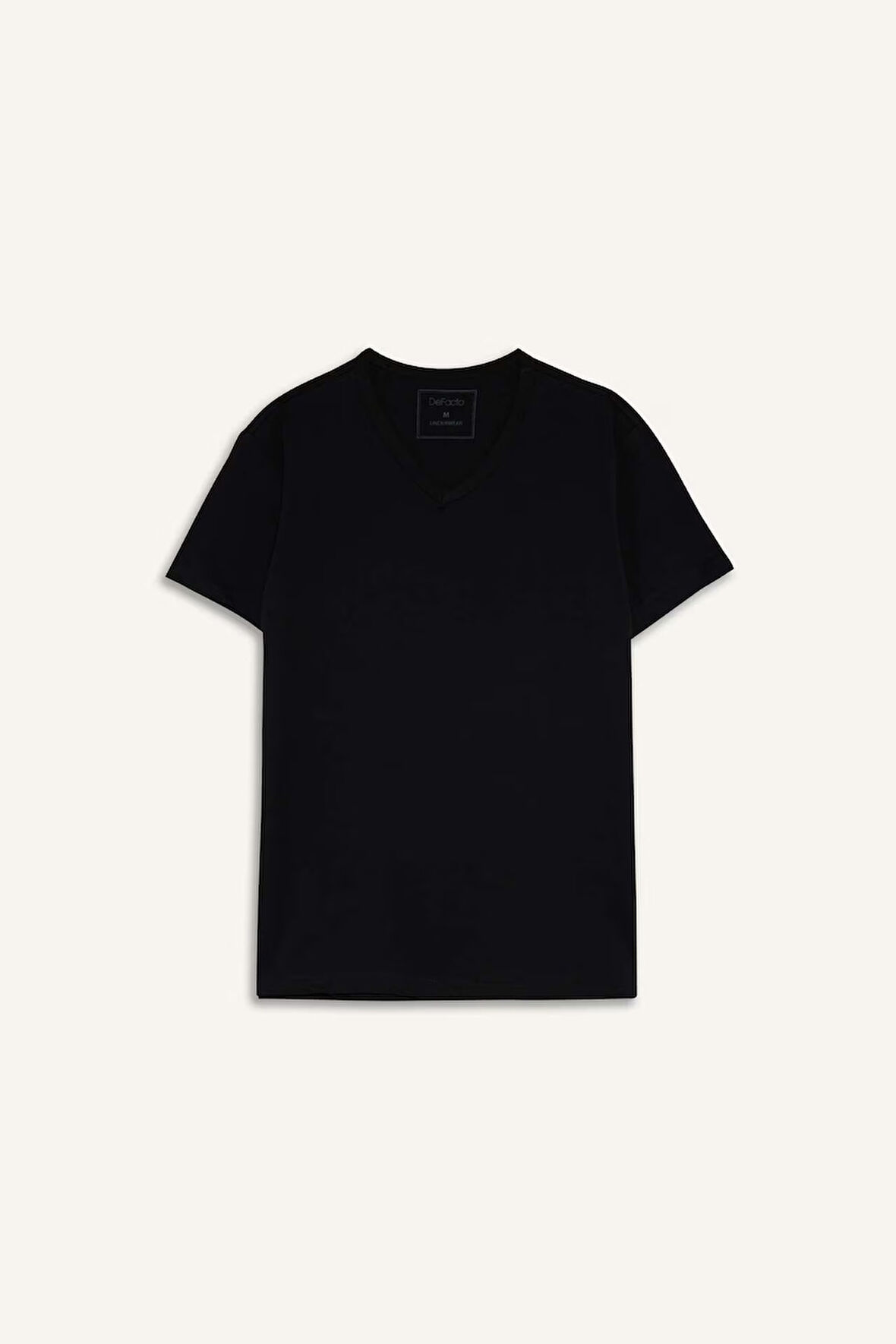 Slim Fit Dar Kesim V Yaka Üst