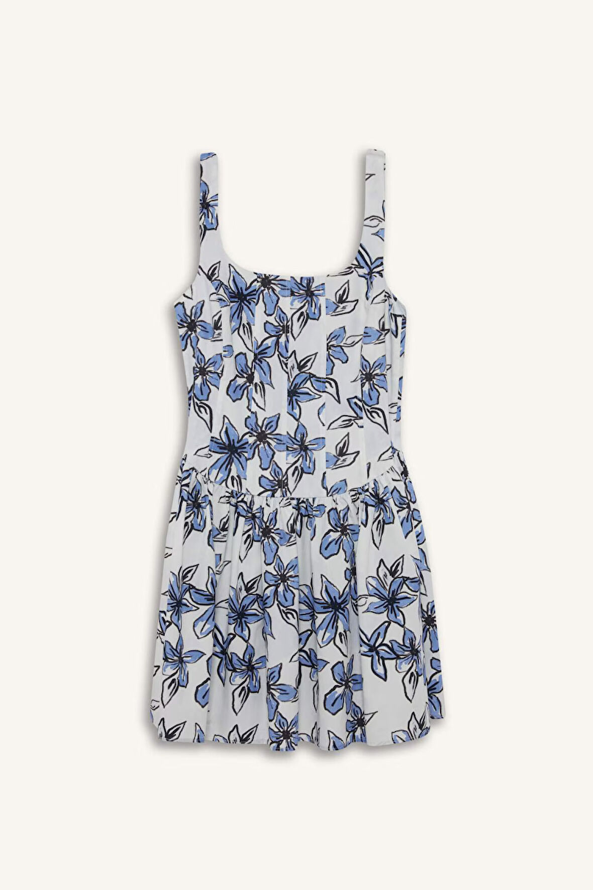 -Fall in Love Regular Fit Pamuklu Plaj Kıyafeti