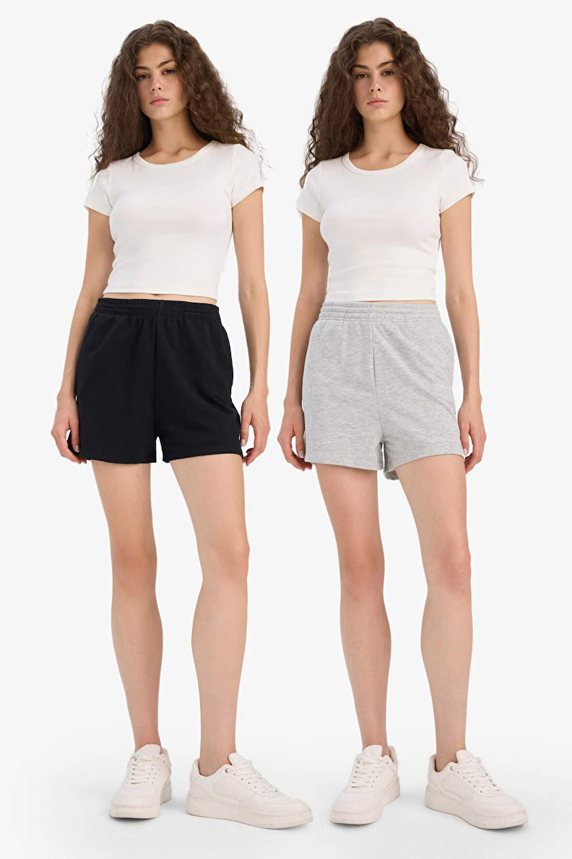 Regular Fit Düz Paça Şort