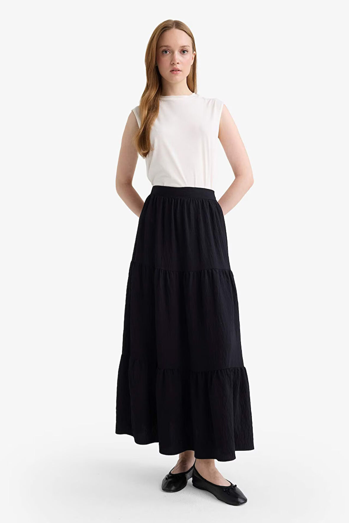 A Kesim Maxi Etek