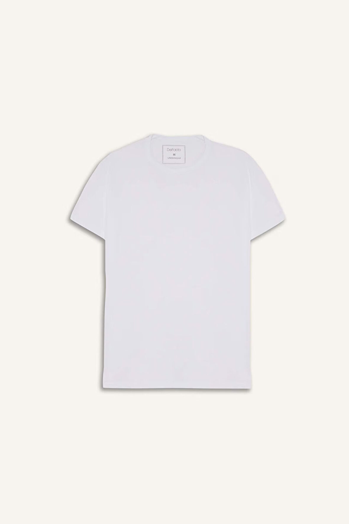 Slim Fit Dar Kesim Bisiklet Yaka Üst