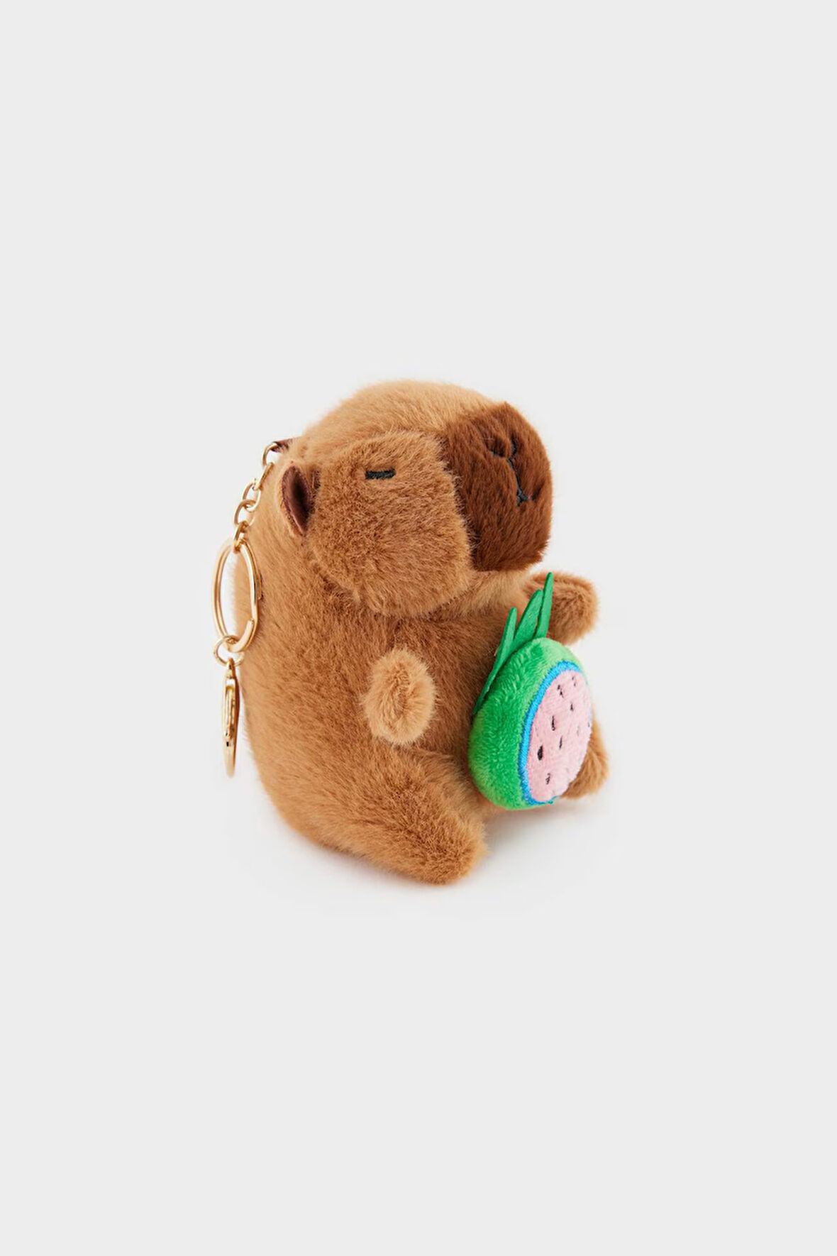 Kadın Sincap Temalı Charm Anahtarlık