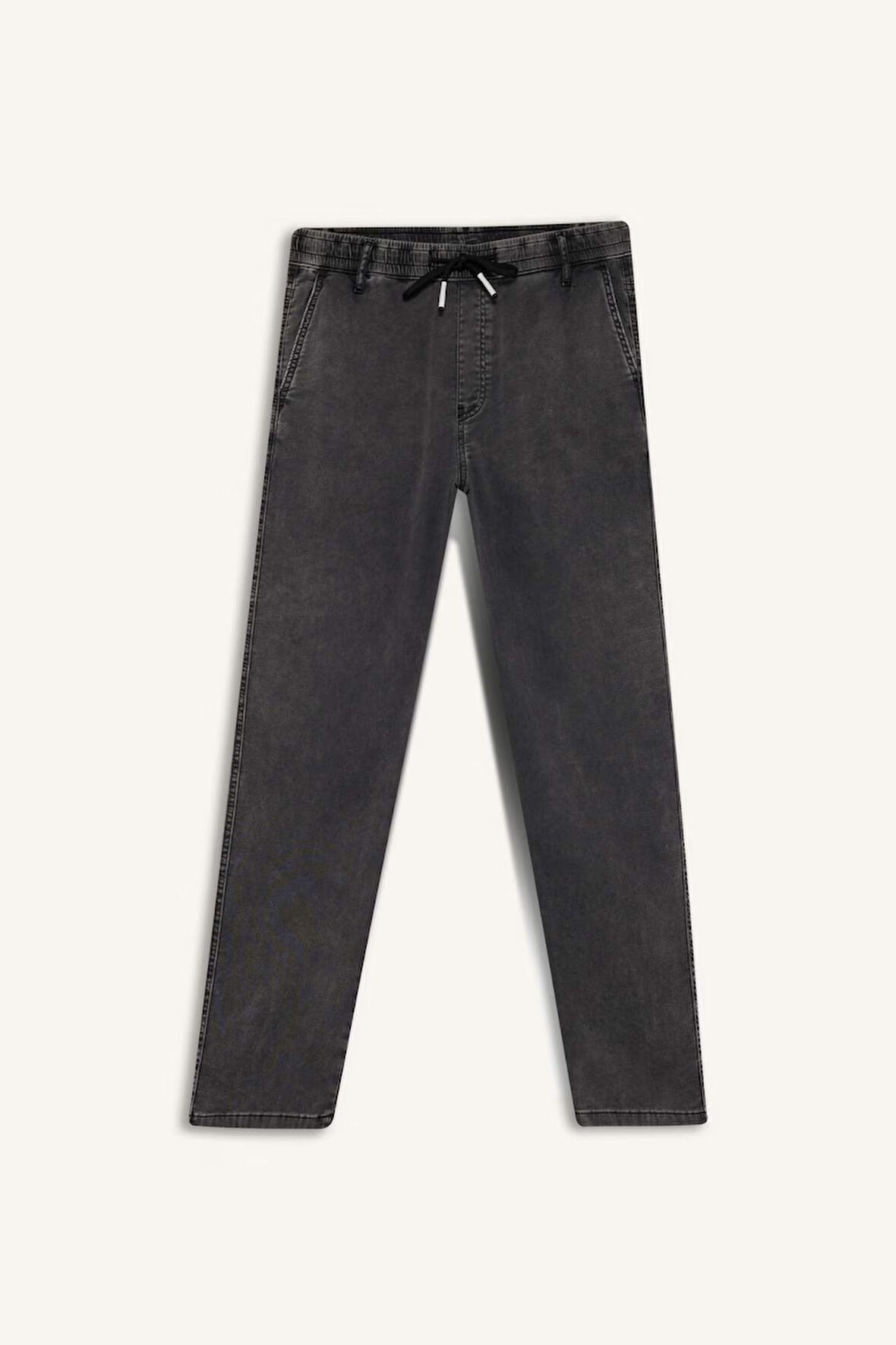 Wide Leg Geniş Paça Jean Kar Yıkamalı Pantolon