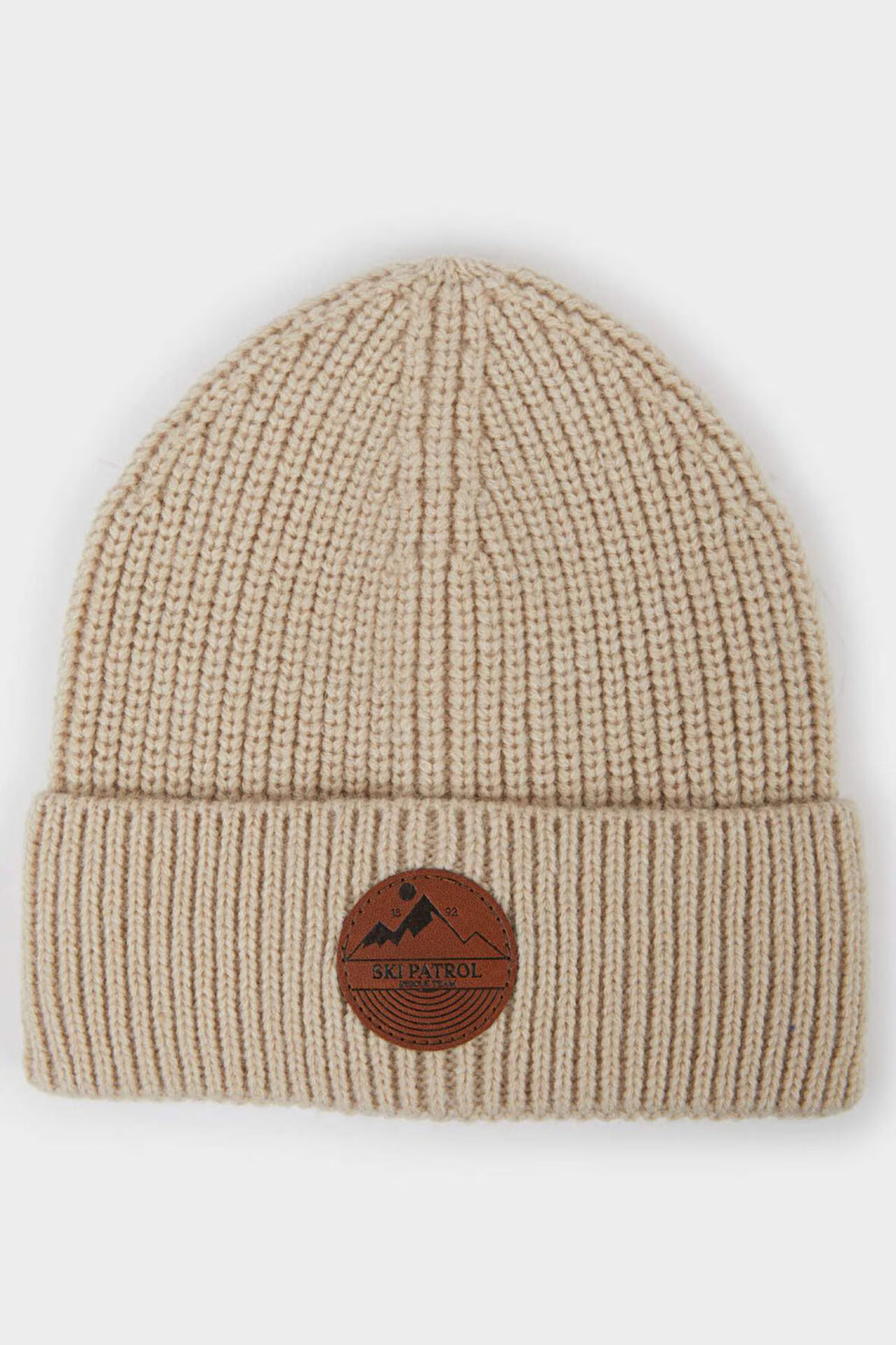 Erkek Dokuma Etiketli Bere