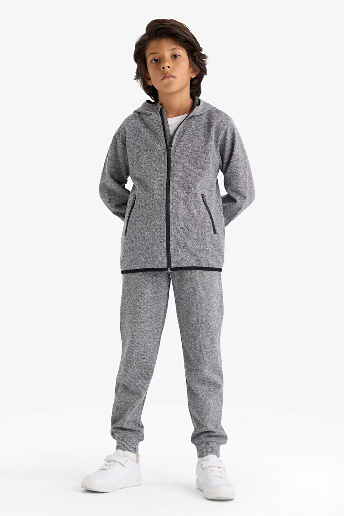 Erkek Çocuk Beli Lastikli Jogger Eşofman Altı 