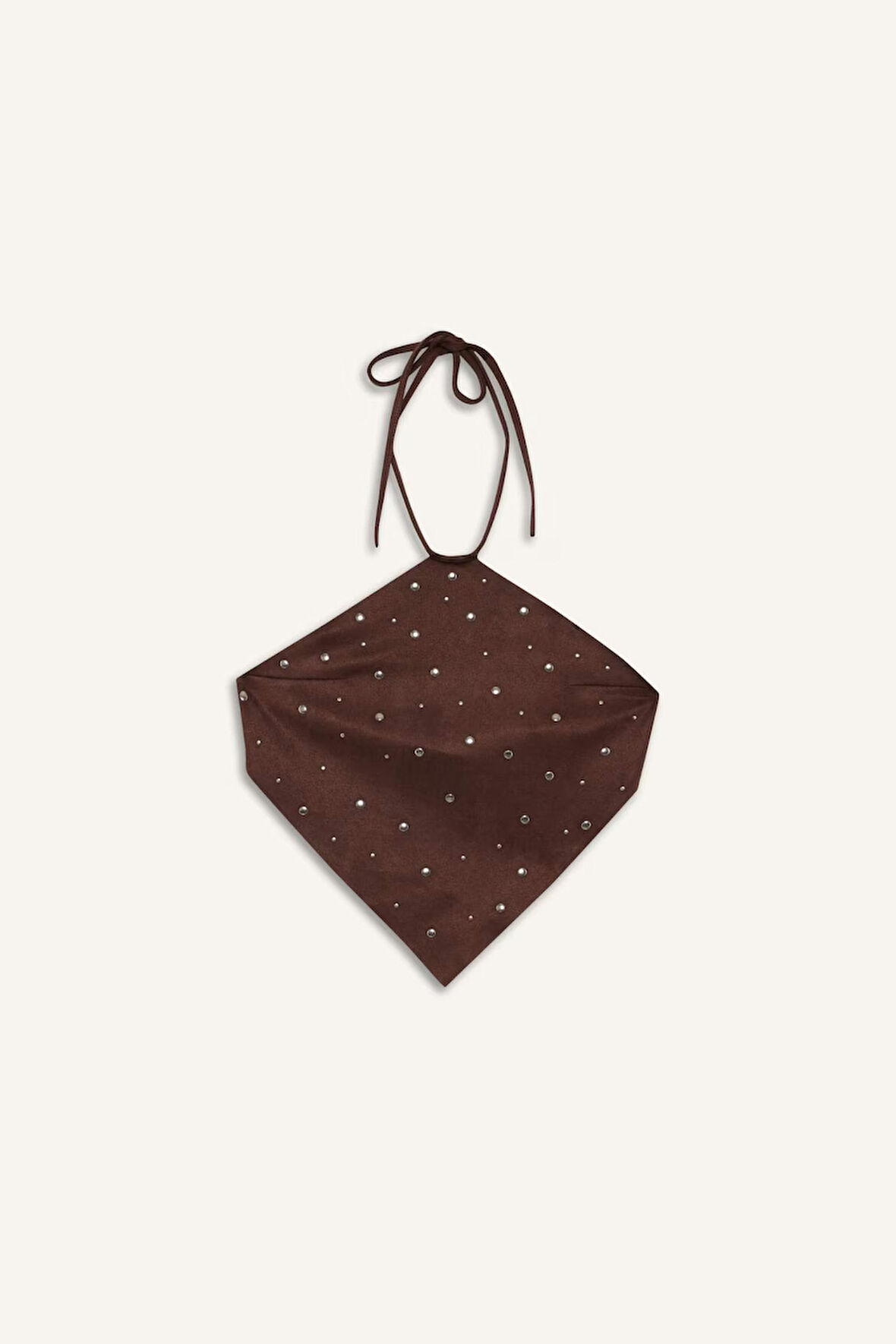 Coool Fitted Süet Kolsuz Bluz