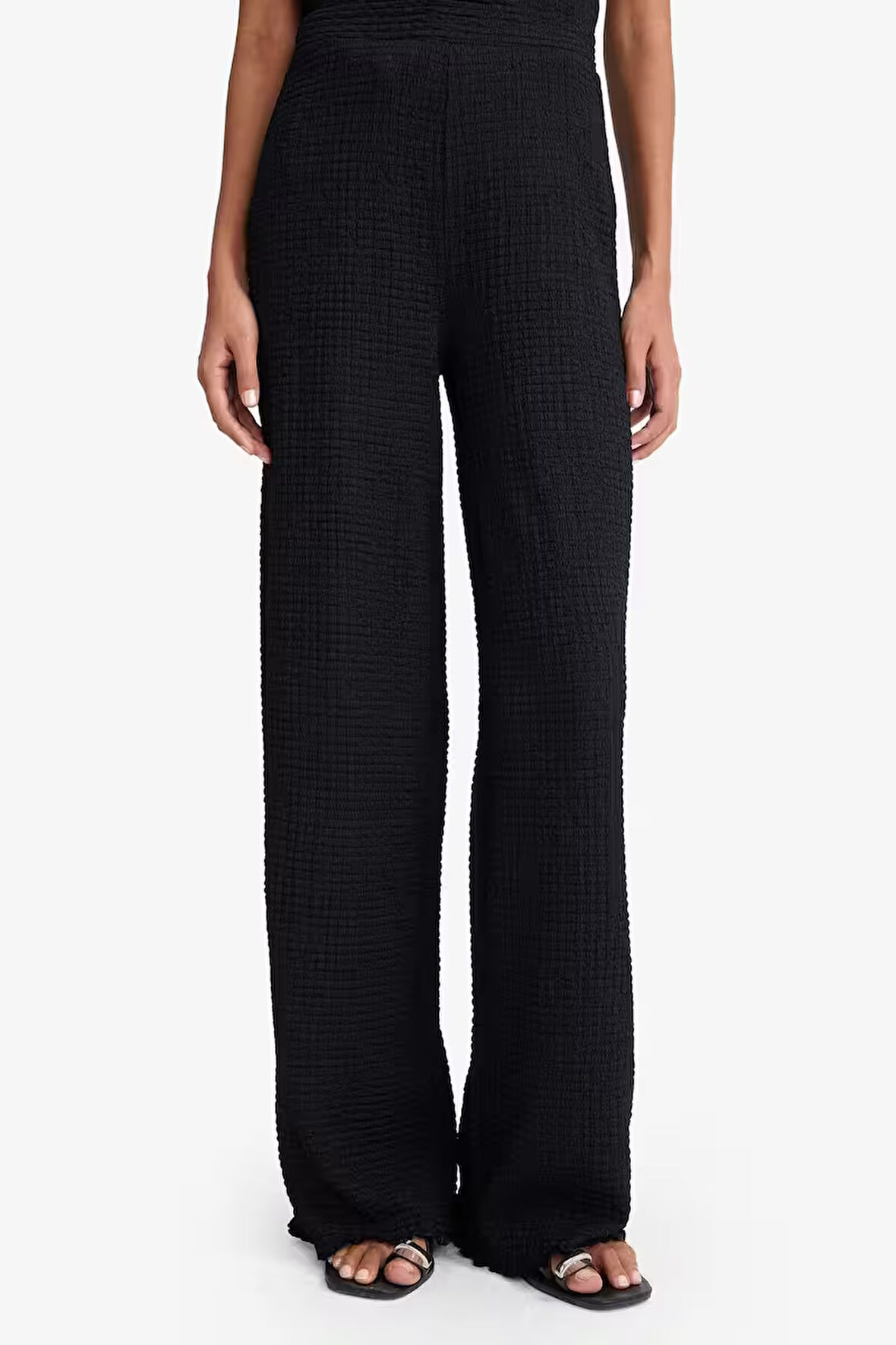 Wide Leg Bürümcük Trousers