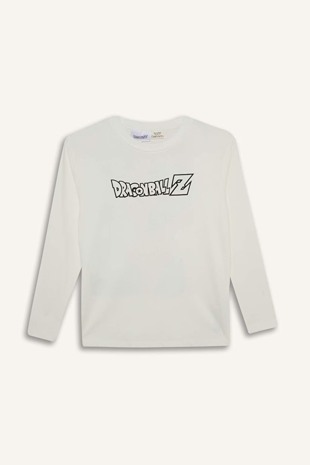 Erkek Çocuk Dragon Ball Regular Fit Bisiklet Yaka Uzun Kollu Tişört