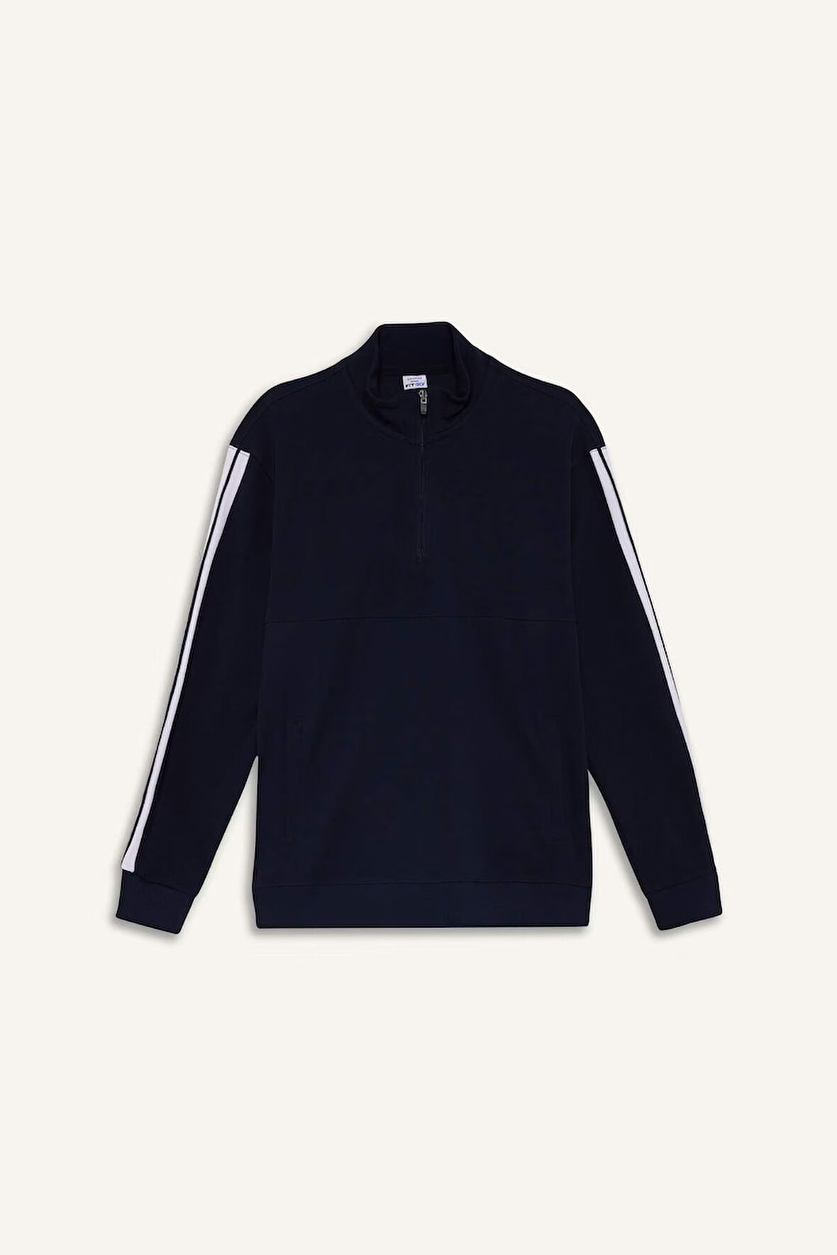 DeFactoFit Standart Fit Dik Yaka Sporcu Sweatshirt