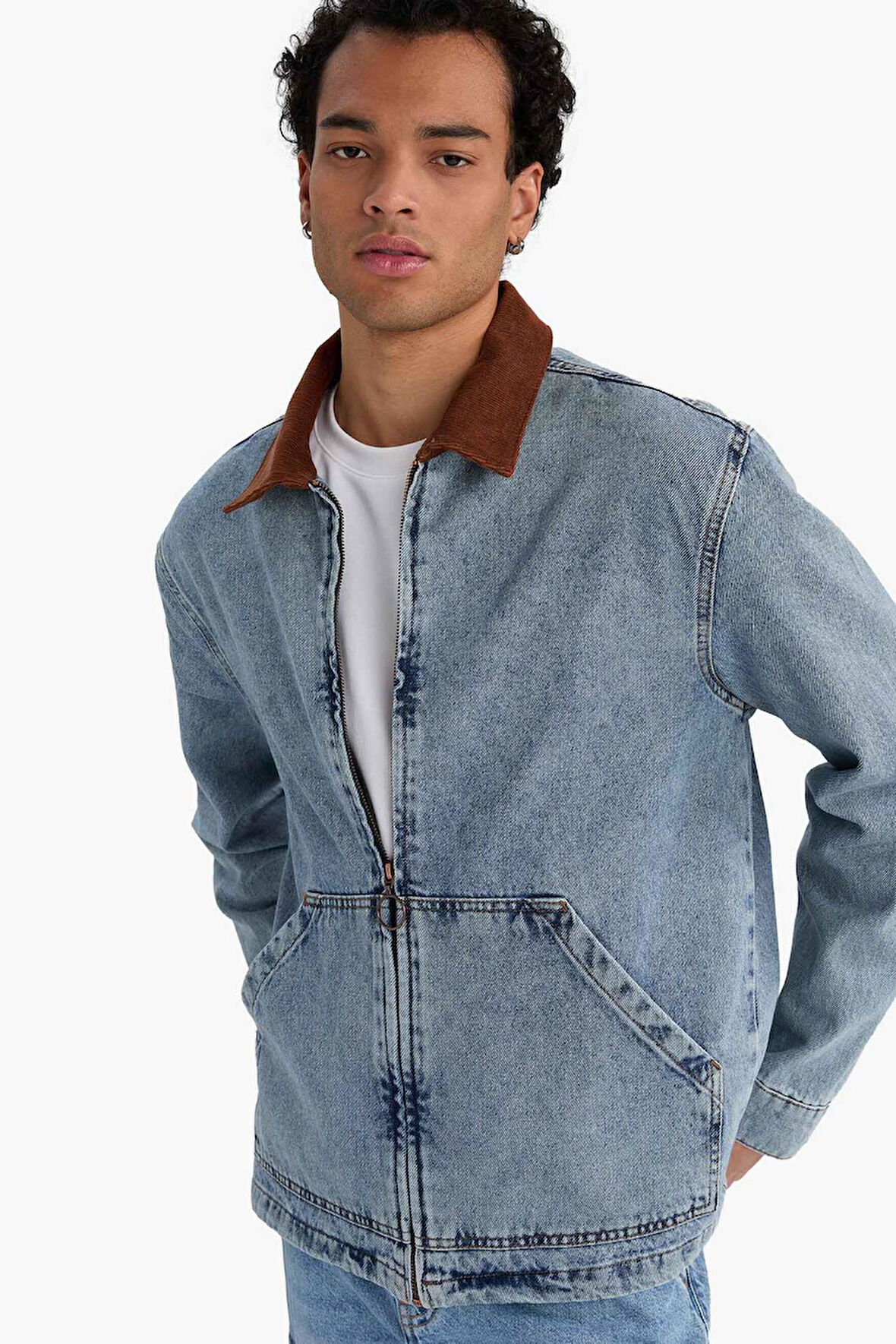 Relax Fit Jean Ceket