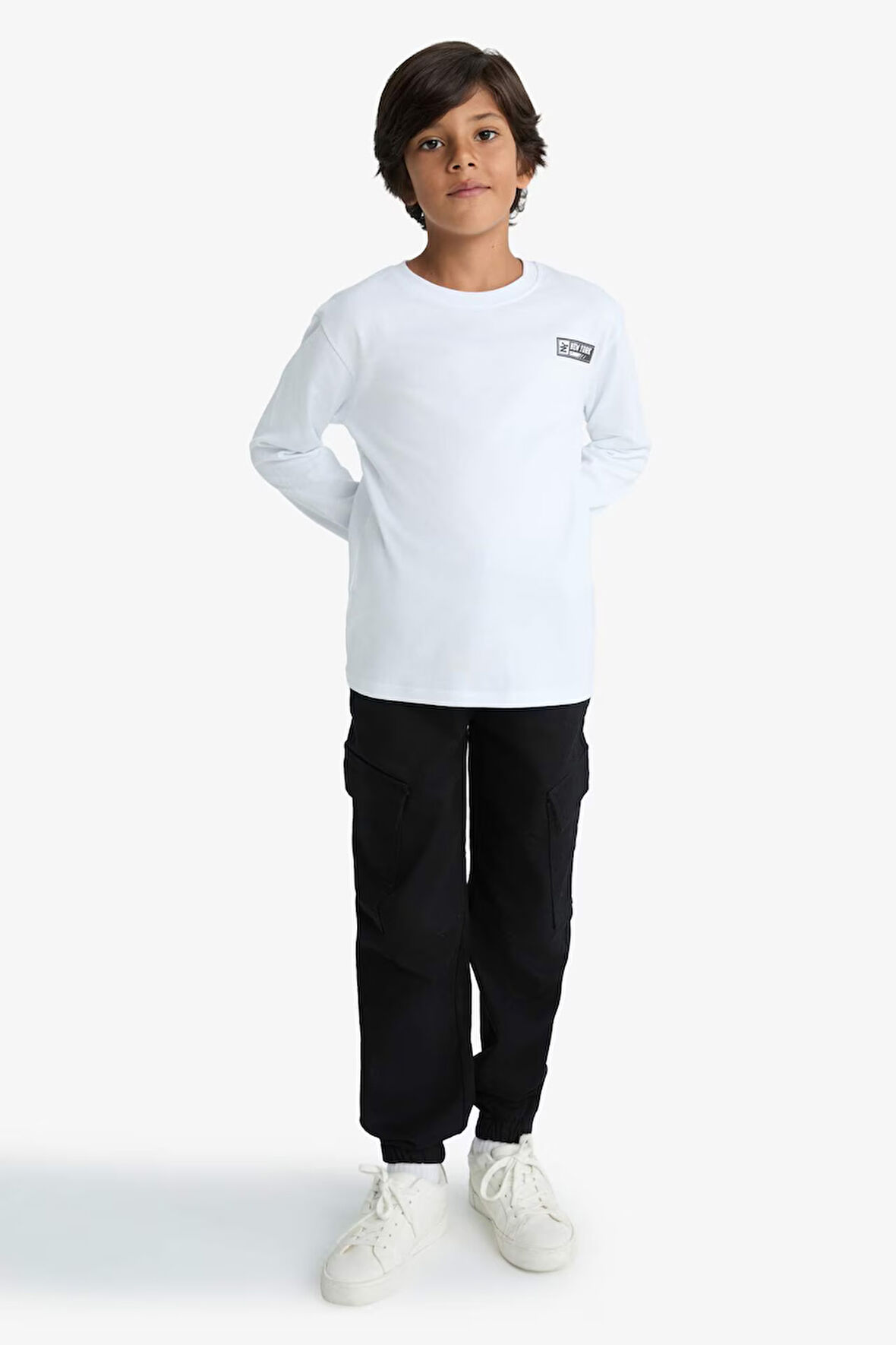 Erkek Çocuk Jogger Fit Gabardin Pantolon