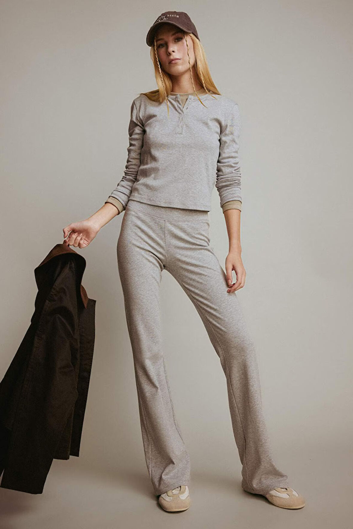 Coool Flare Fit Ribana Pantolon