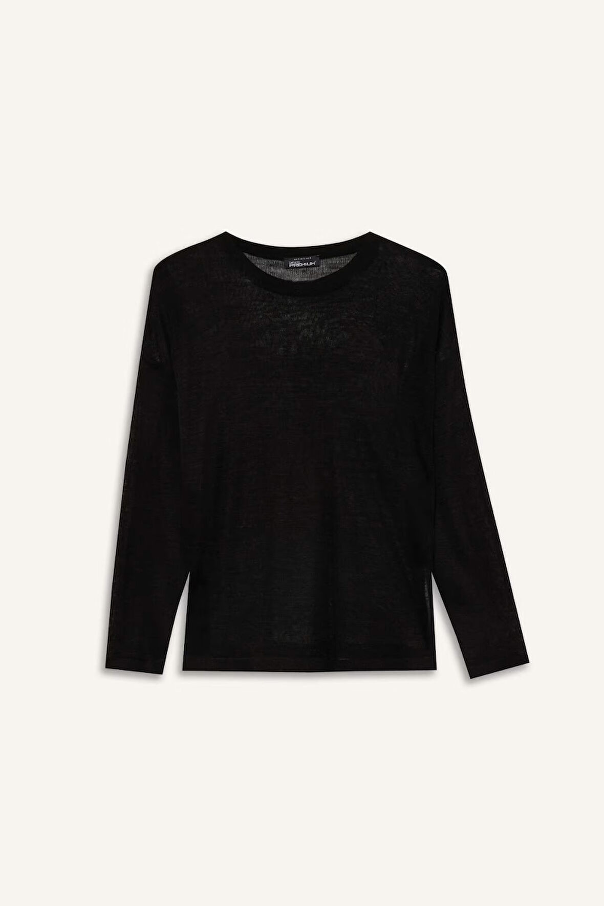 Relax Fit Bisiklet Yaka Triko Kazak