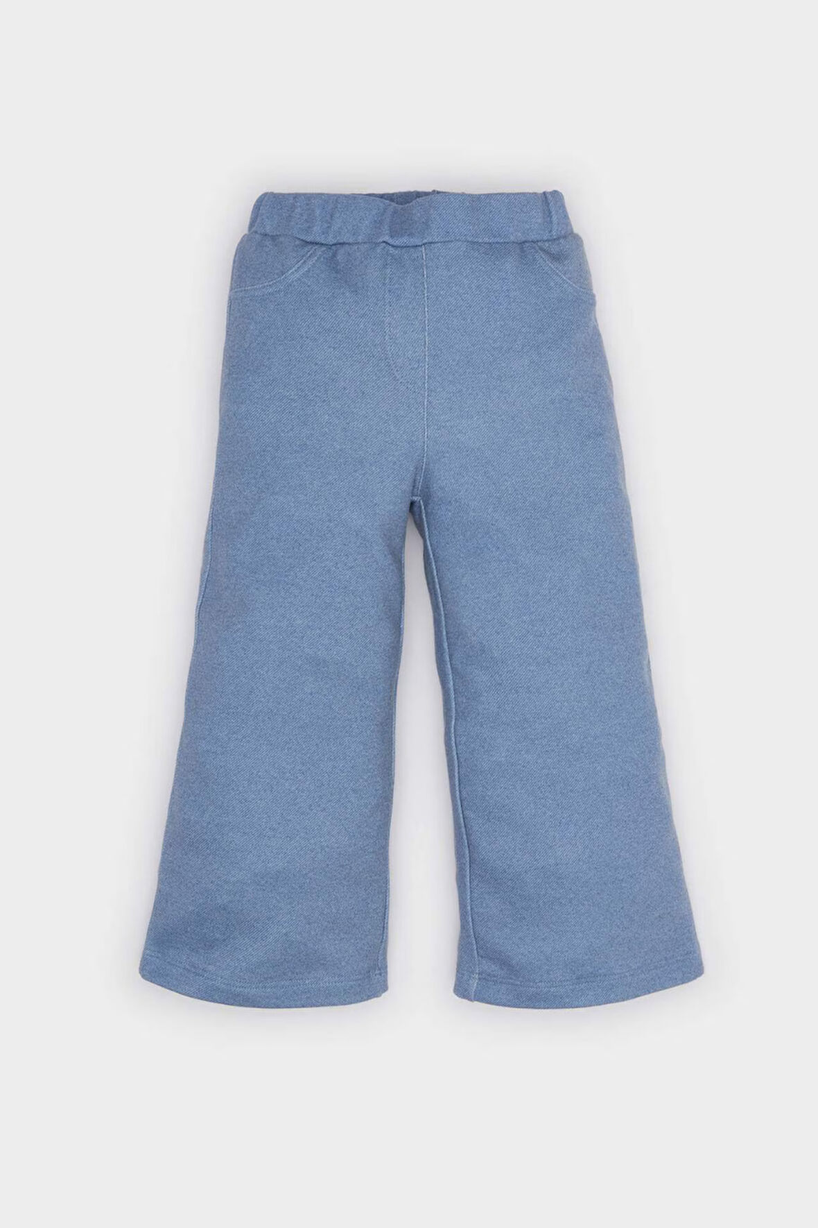 DeFacto Kız Bebek Wide Leg Jean Görünümlü Pantolon F4945A525SMBE54