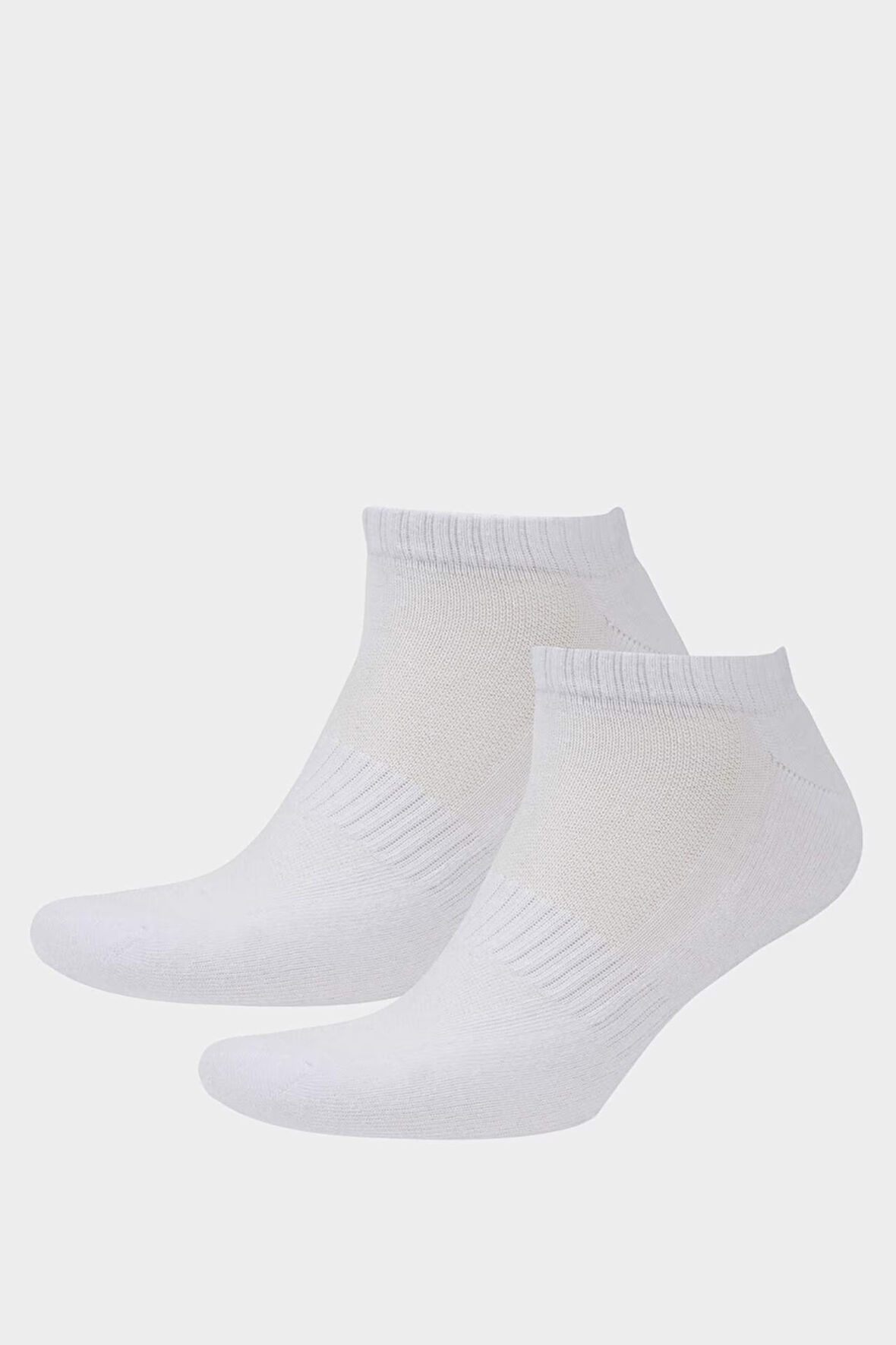 Erkek 2'li Pamuklu Patik Çorap