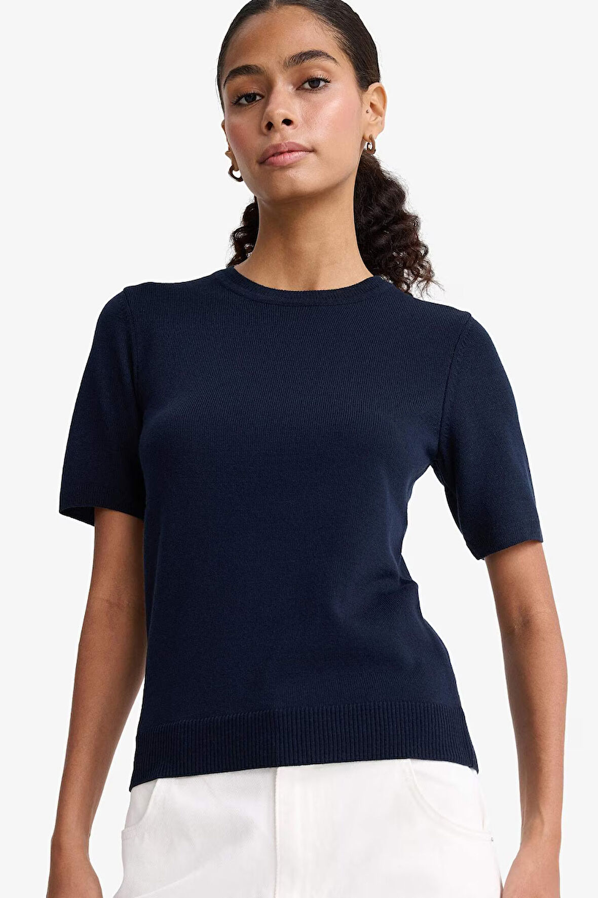 Regular Fit Bisiklet Yaka Kazak