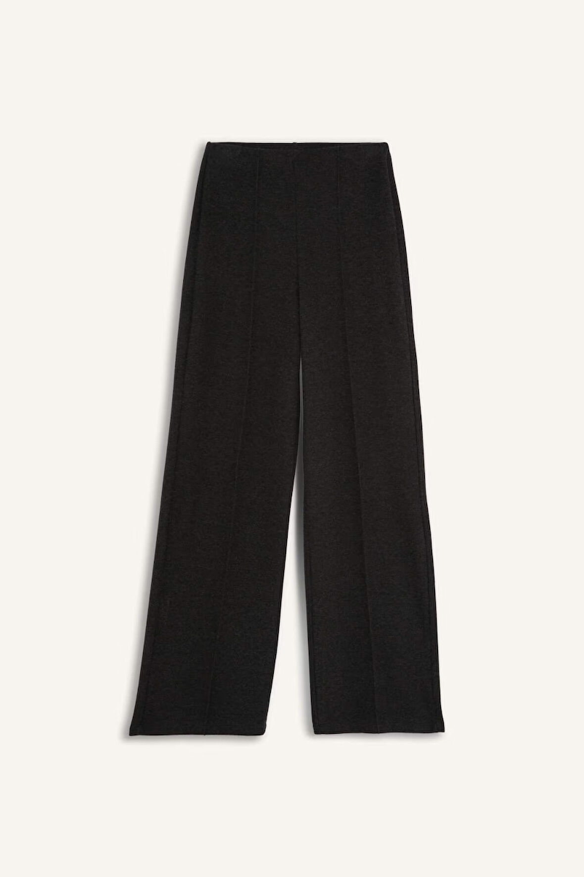 Wide Leg Düz Paça Pantolon