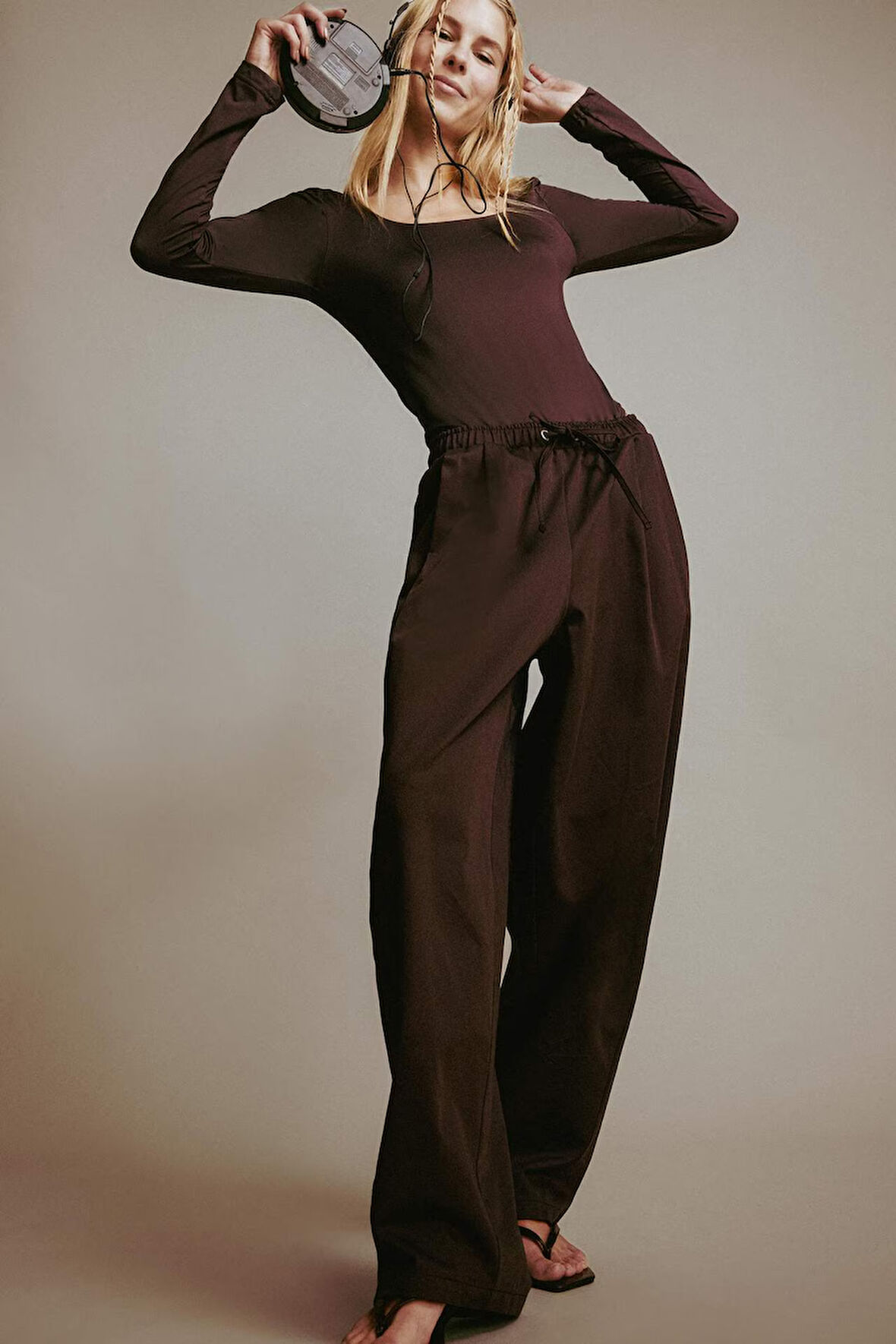 Coool Jogger Fit Kalın Sweatshirt Kumaşı Pantolon