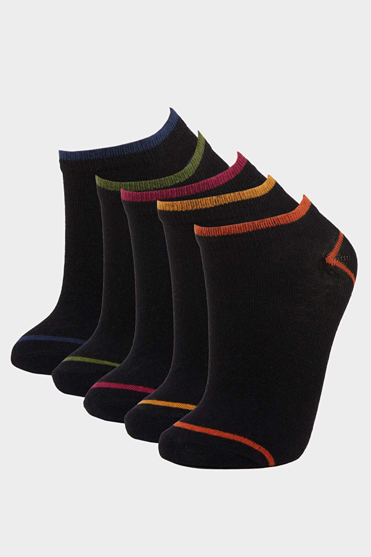 Erkek Çocuk 5'li Pamuklu Patik Çorap