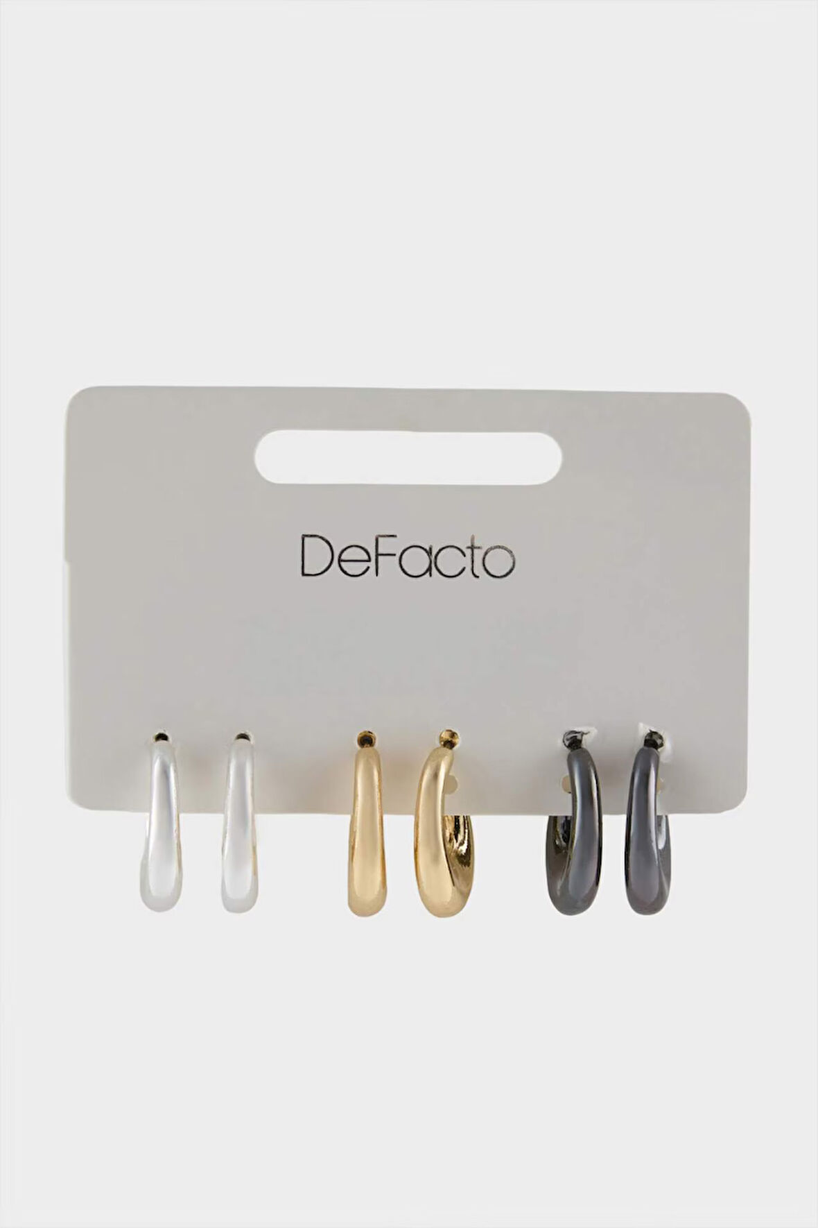 Kadın 3'lü Halka Küpe