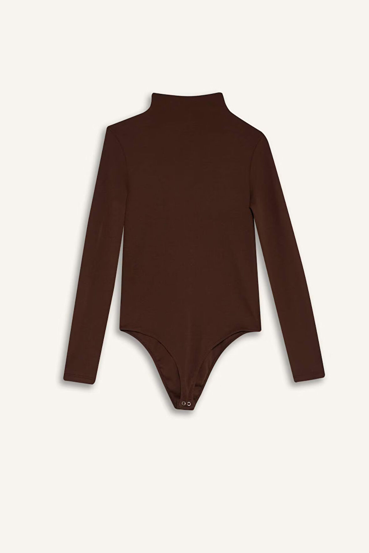 Yarım Balıkçı Yaka Modal Bodysuit