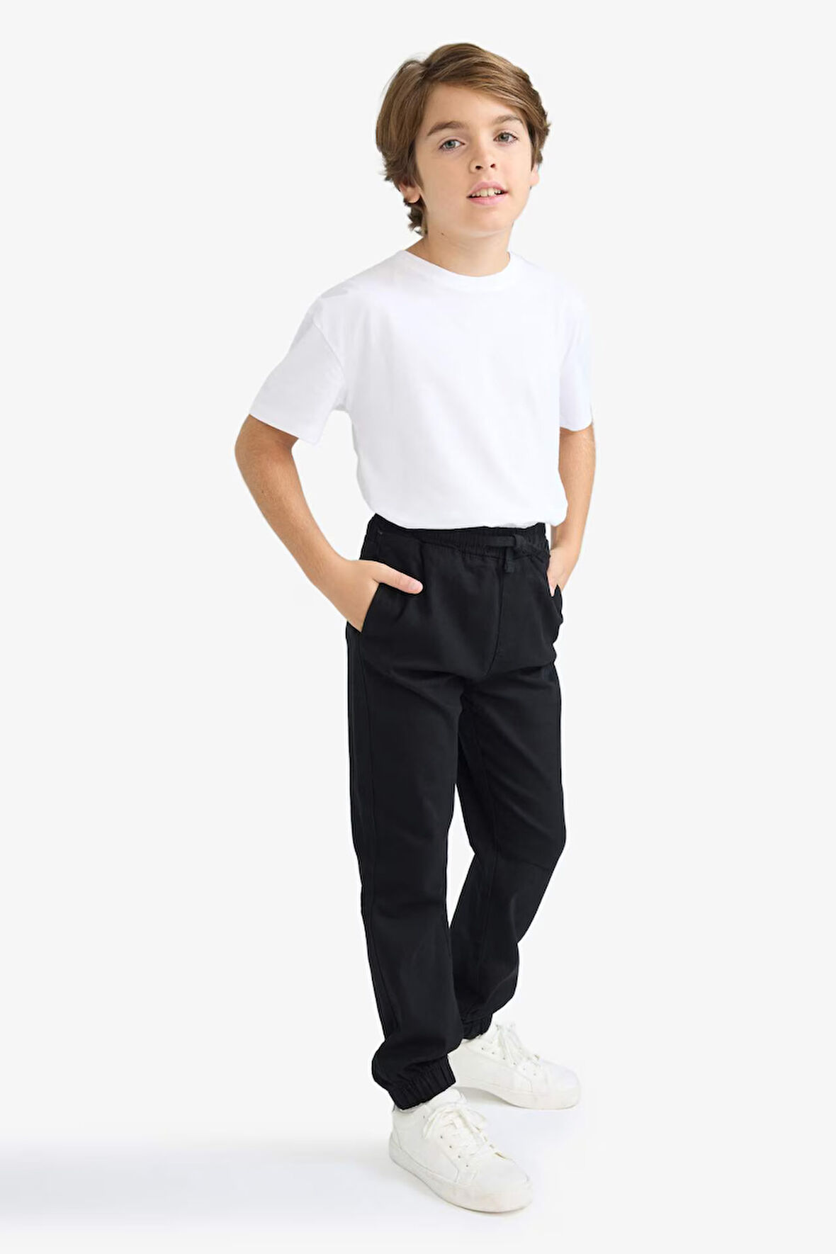 Erkek Çocuk Jogger Fit Gabardin Pantolon