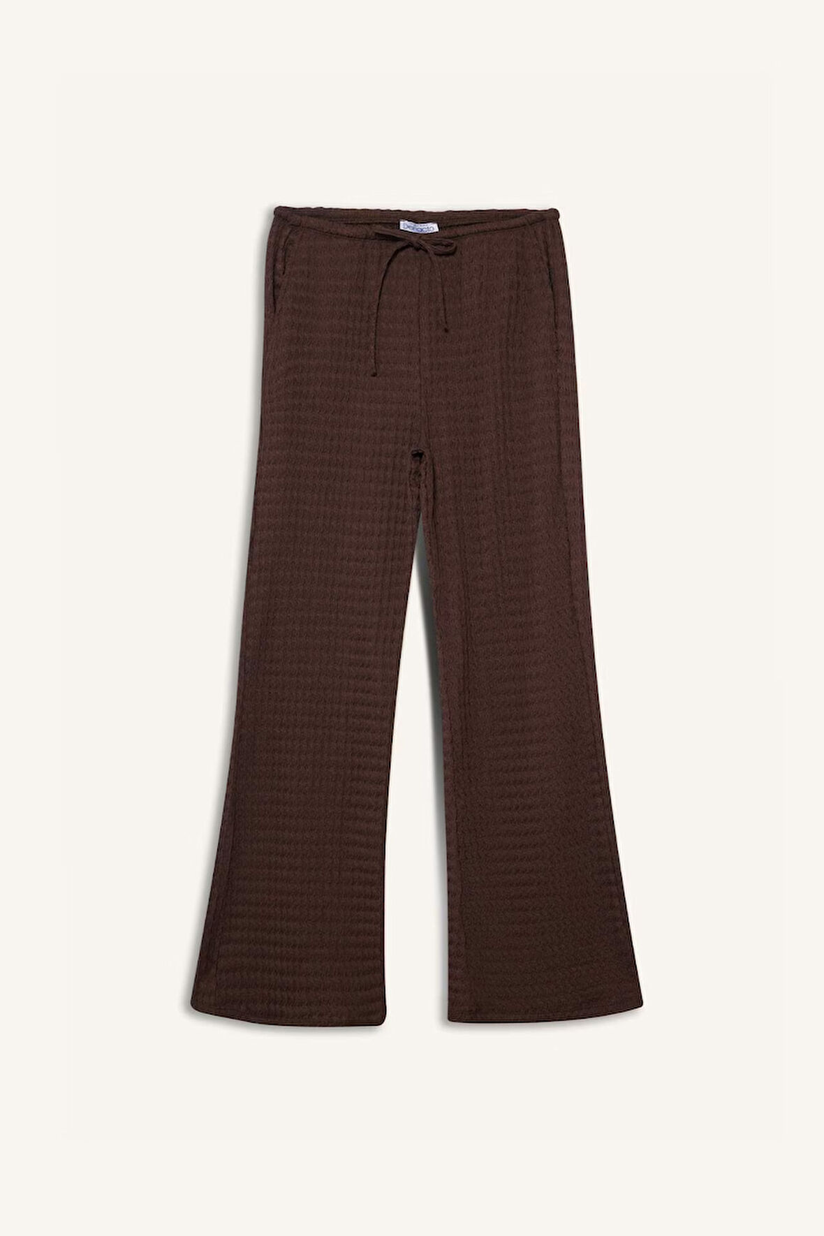 Wide Leg Cepli Normal Bel Standart Boy Bürümcük Pantolon