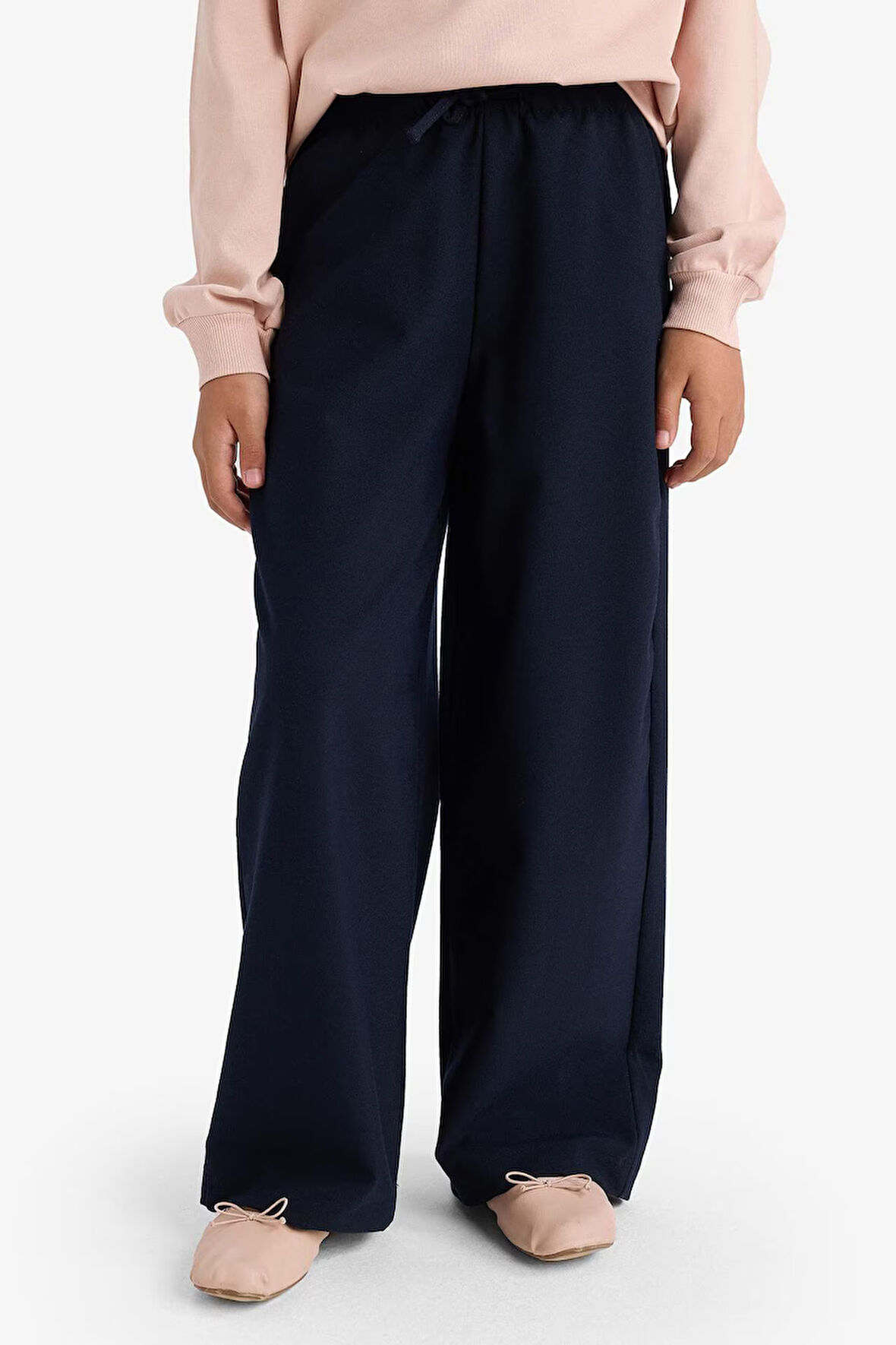 Kız Çocuk Wide Leg Geniş Paça Pantolon
