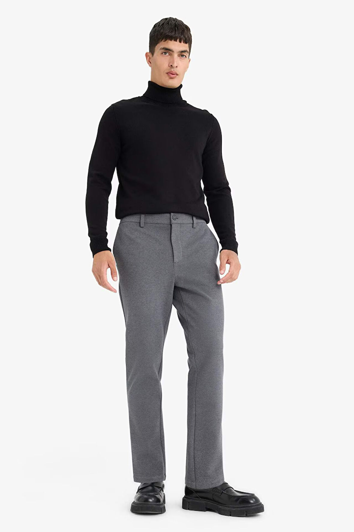 Tailored Regular Fit Düz Paça Pantolon