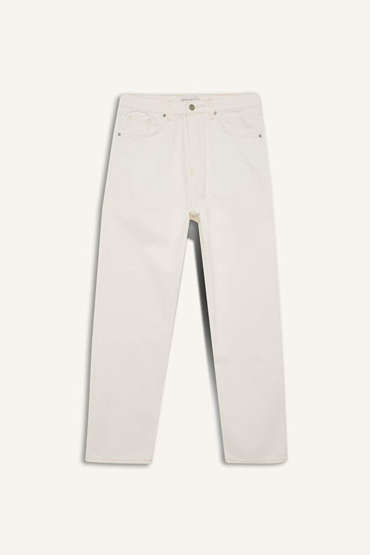 %100 Pamuk Baggy Fit Geniş Paça Jean Pantolon