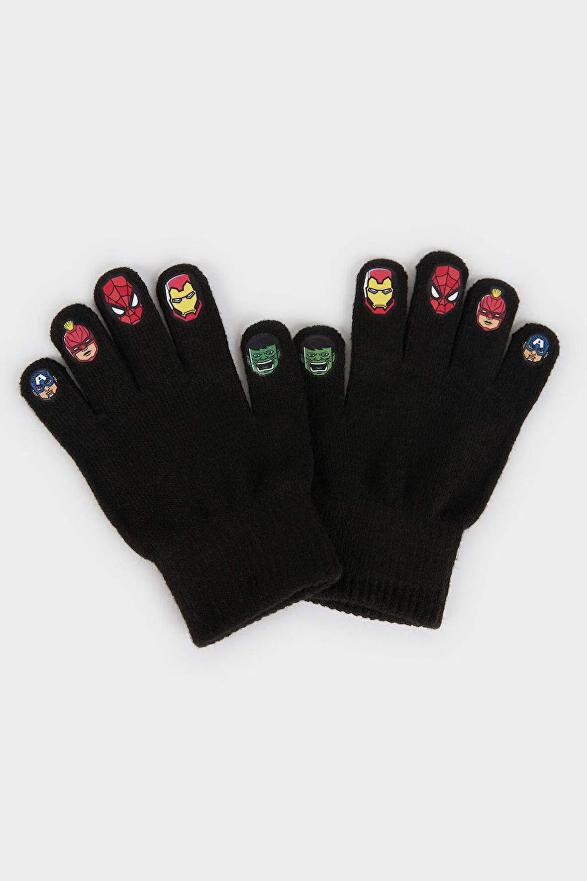 Erkek Çocuk Marvel Avengers Baskılı Eldiven