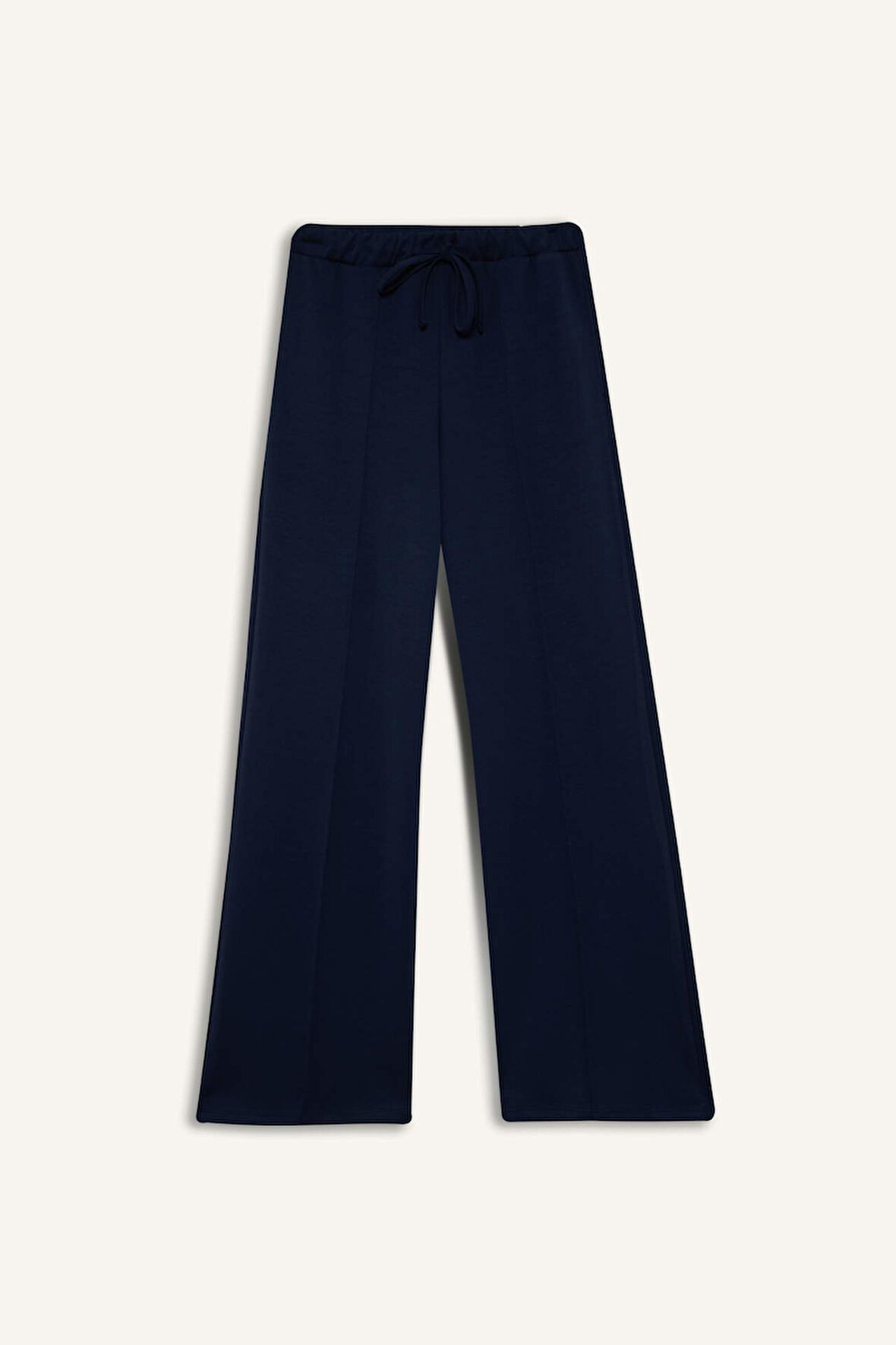 Relax Fit Normal Bel Düz Paça Modal Pantolon