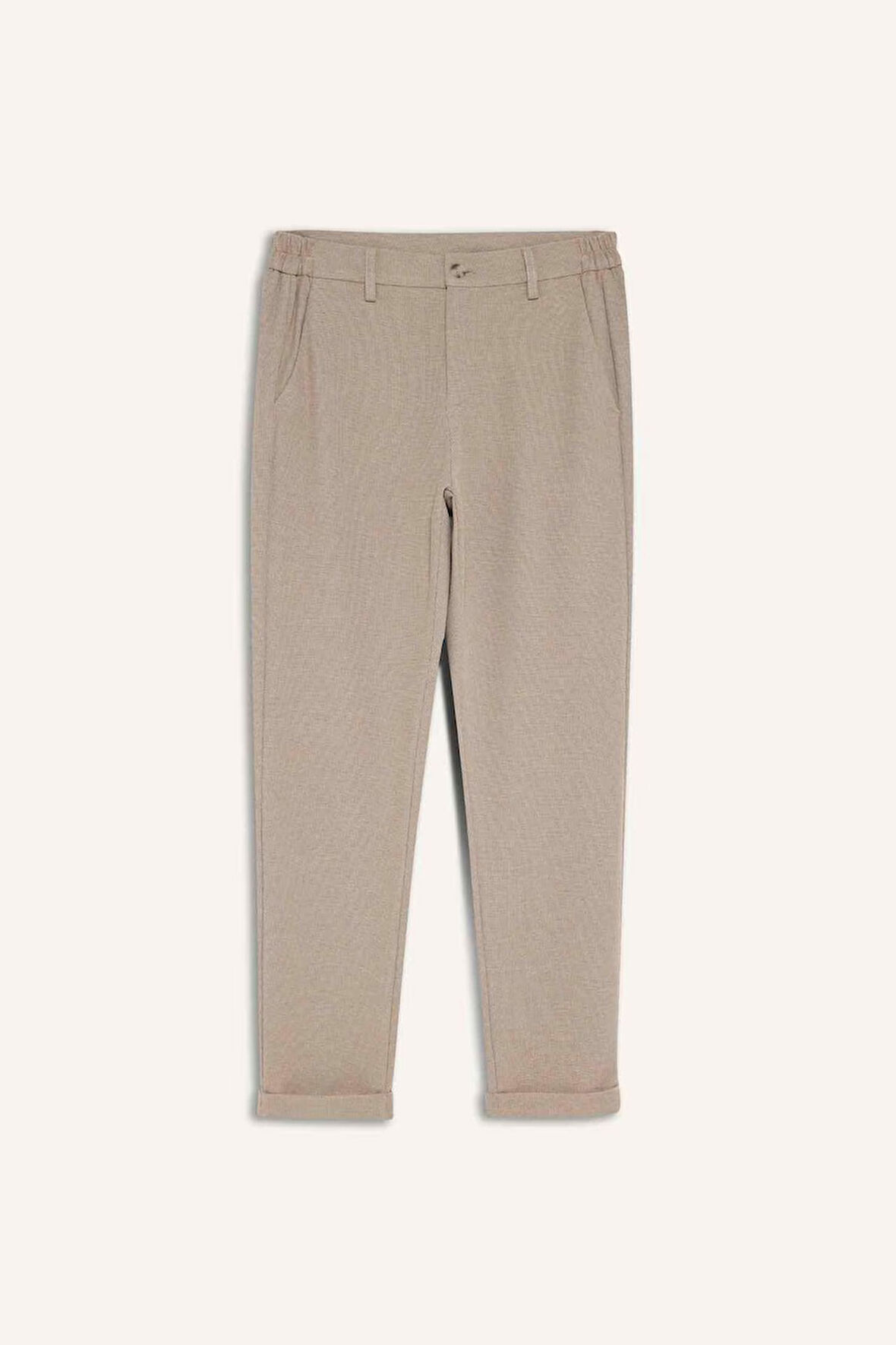 Jogger Fit Kısa Paça Penye Pantolon