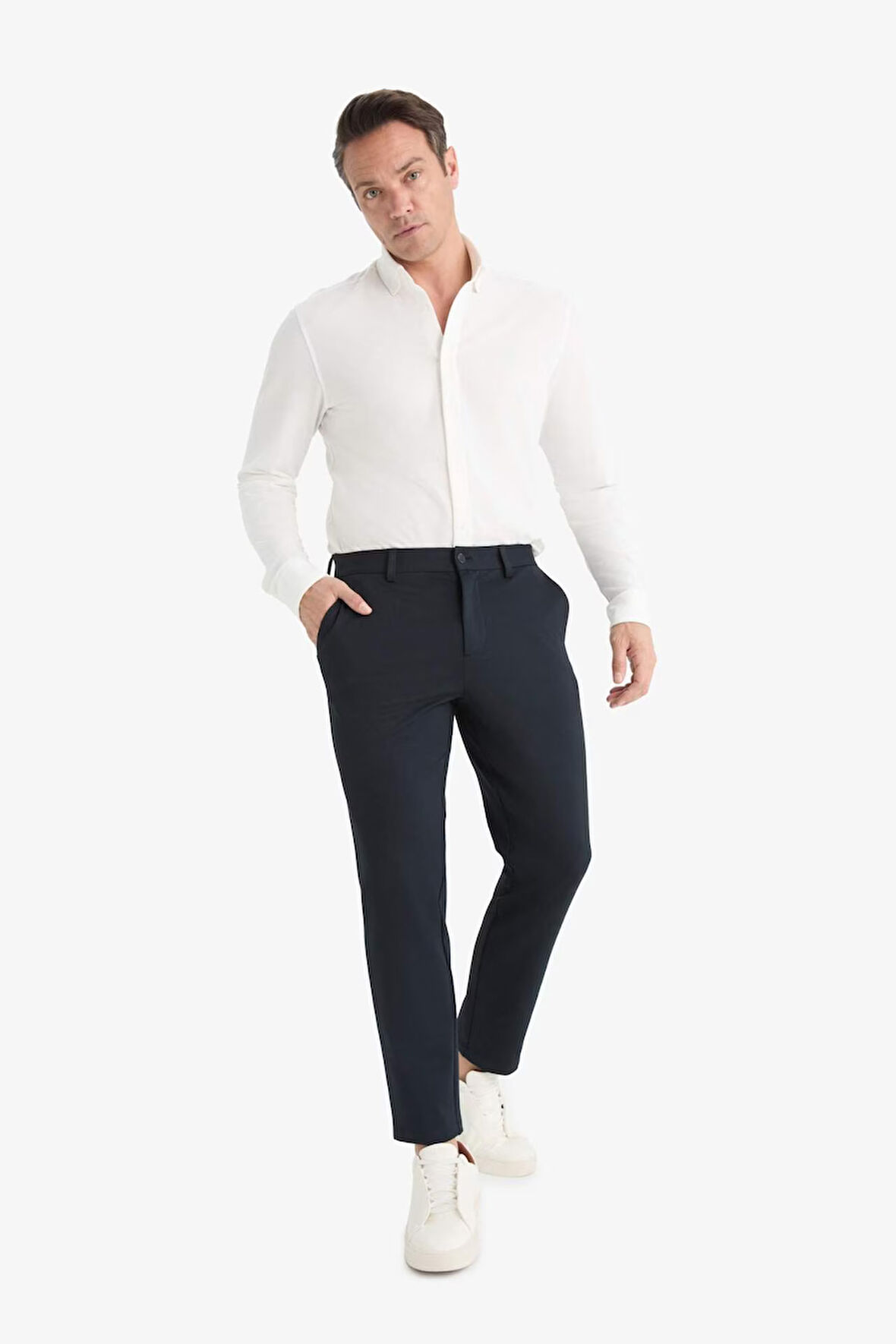 Jogger Fit Düz Paça Pantolon