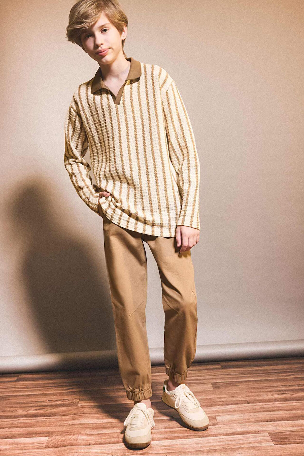 Erkek Çocuk Jogger Fit Gabardin Pantolon