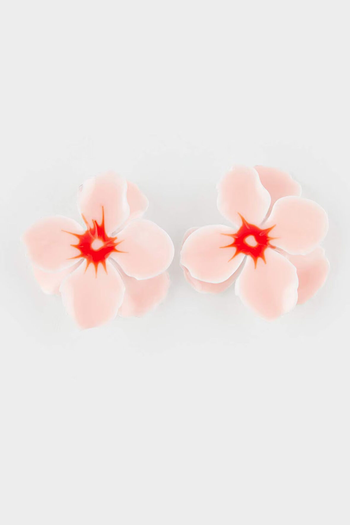 Kadın Pembe Çiçek Küpe