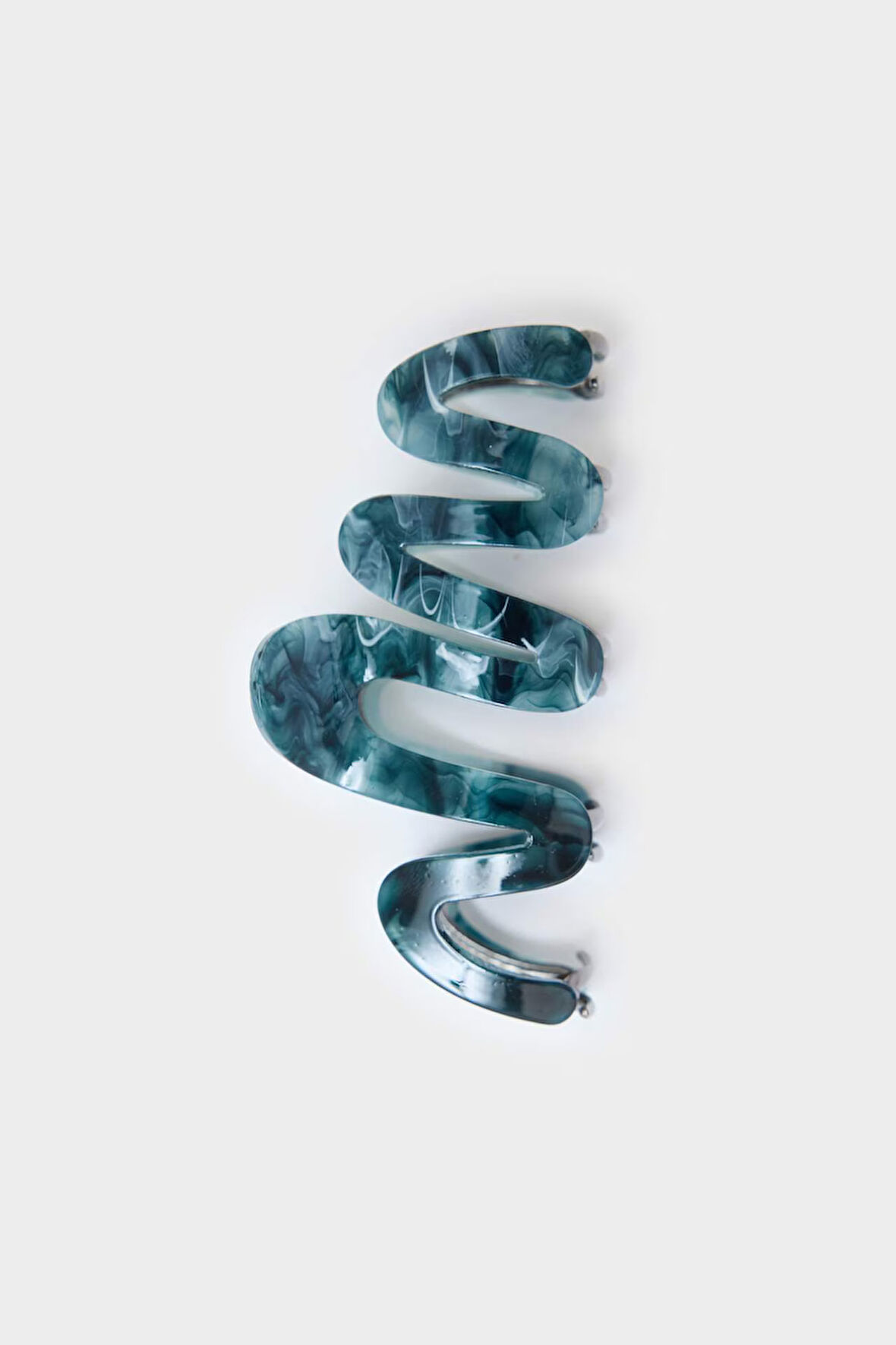 Kadın Mavi Mandal Toka